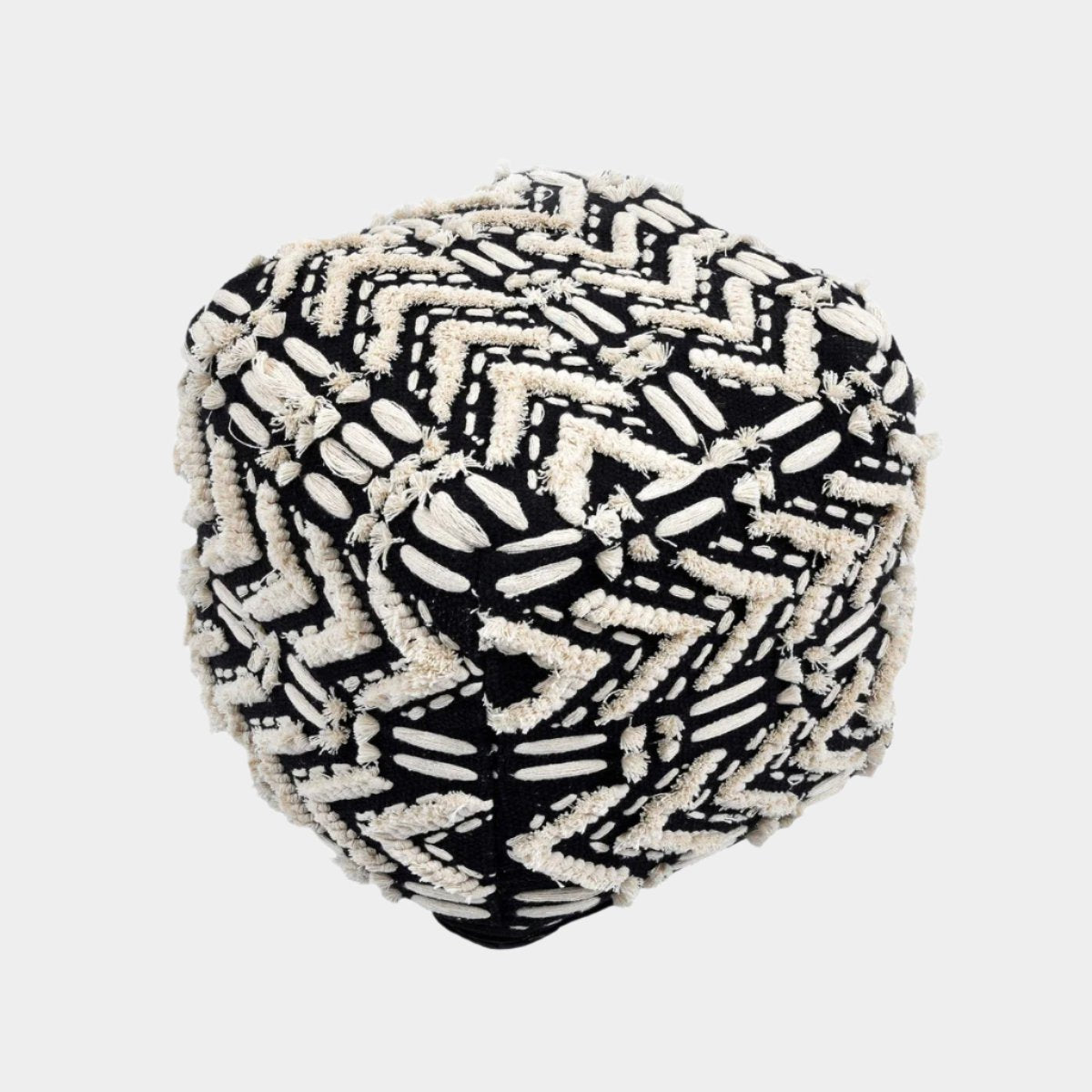 Mariel Cotton Pouf