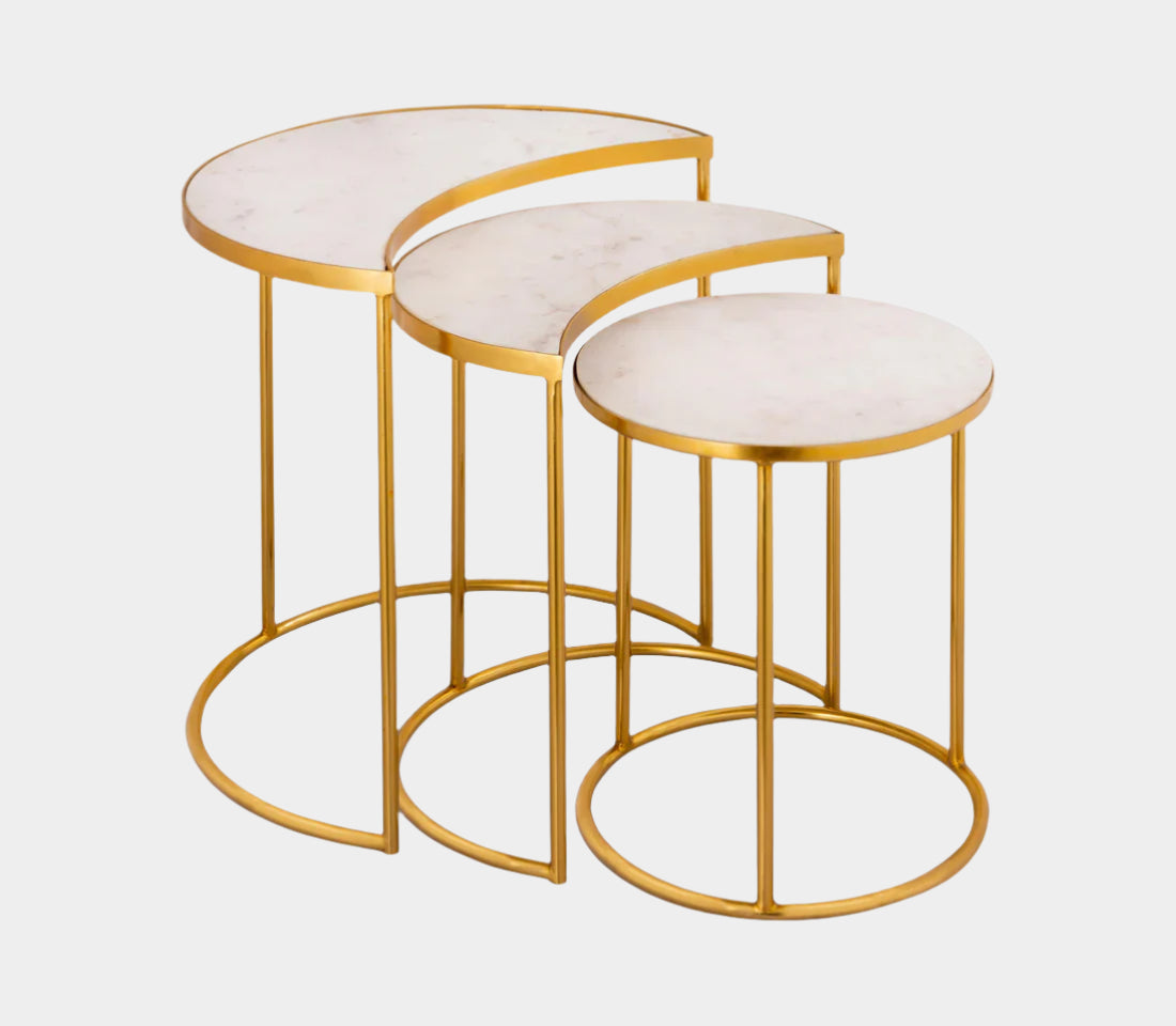 Crescent Nesting Tables By Inspire Me! Home Decor
