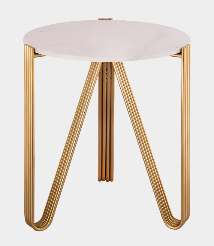 Aya Marble Side Table By Inspire Me! Home Decor