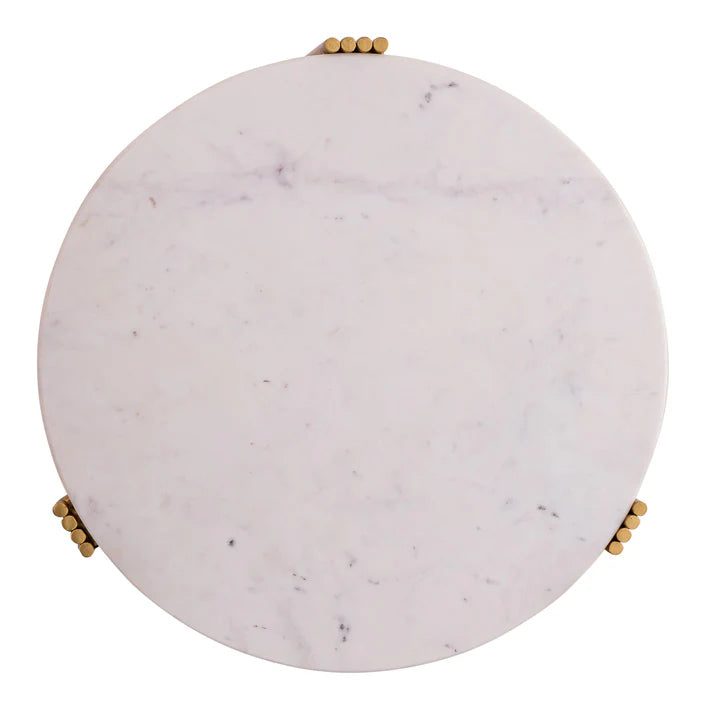 Aya Marble Side Table By Inspire Me! Home Decor
