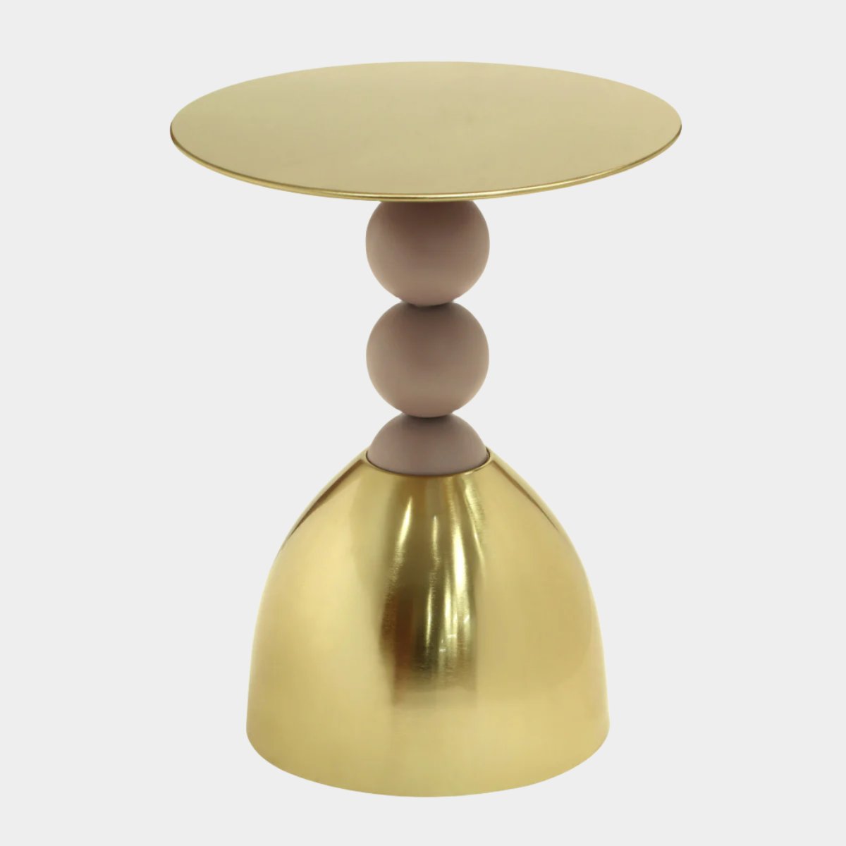 DALEYZA GOLD SIDE TABLE