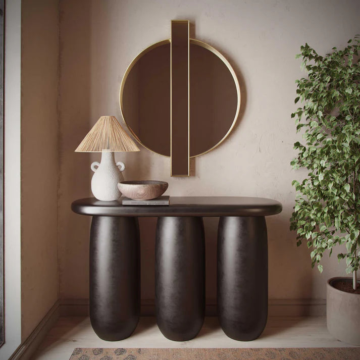 Rahul Textured Console Table