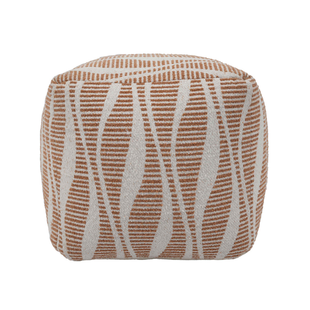 Ember Woven Pouf