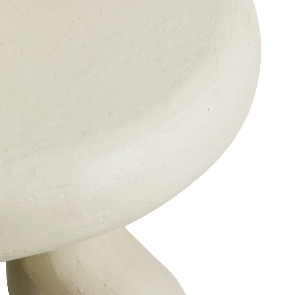 Maddie Cream Textured Side Table