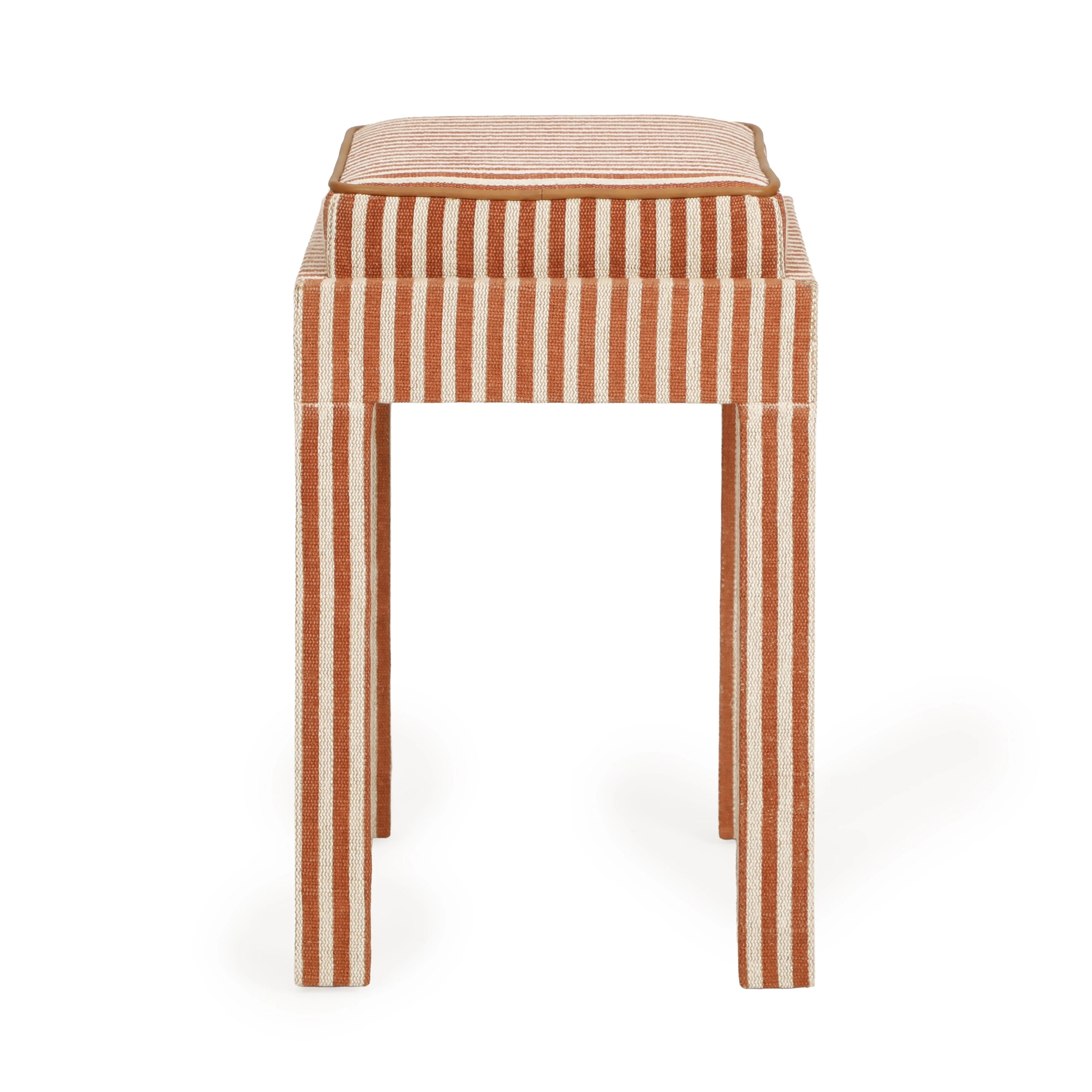 Kora Cotton Jute Contract-Grade Accent Stool