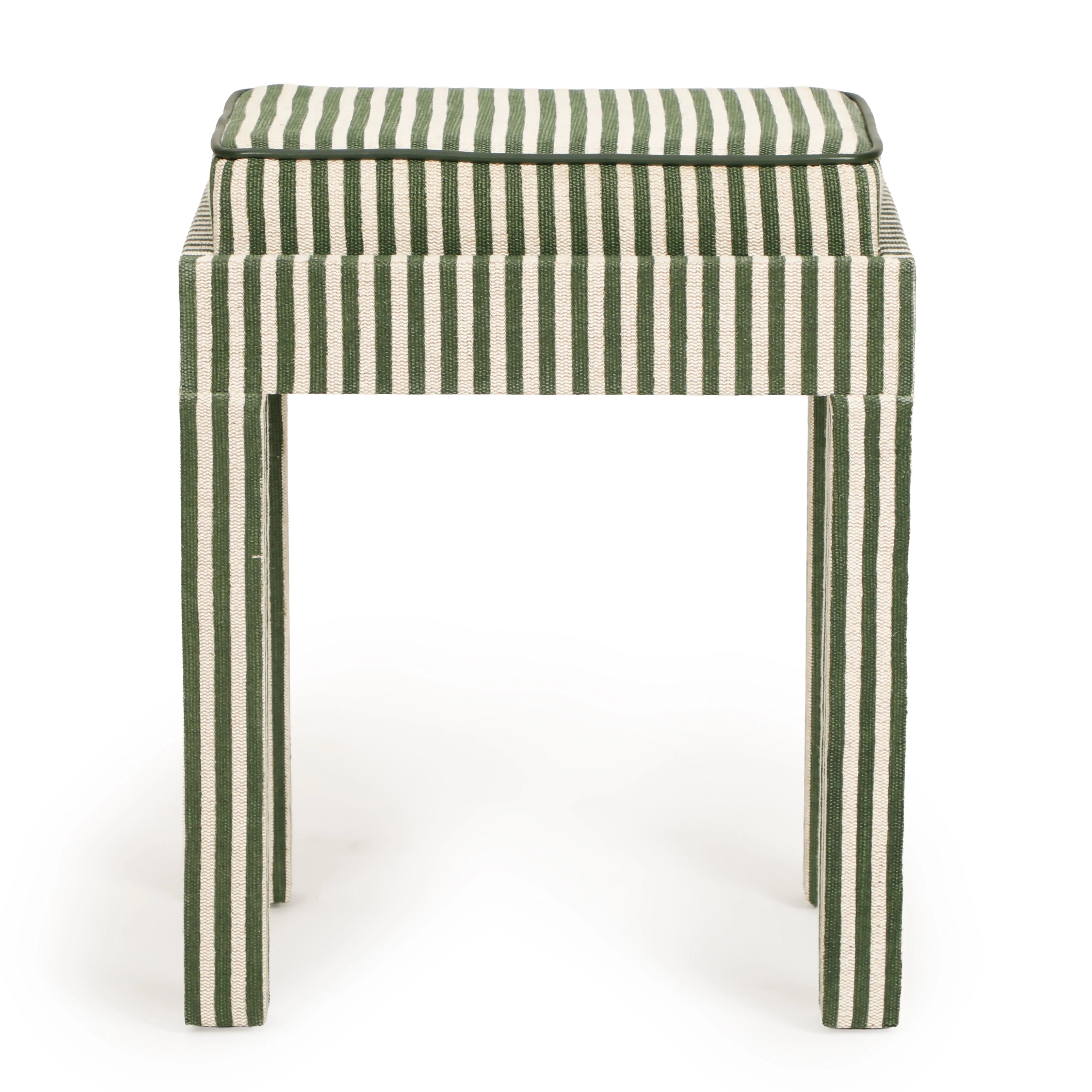 Kora Cotton Jute Contract-Grade Accent Stool