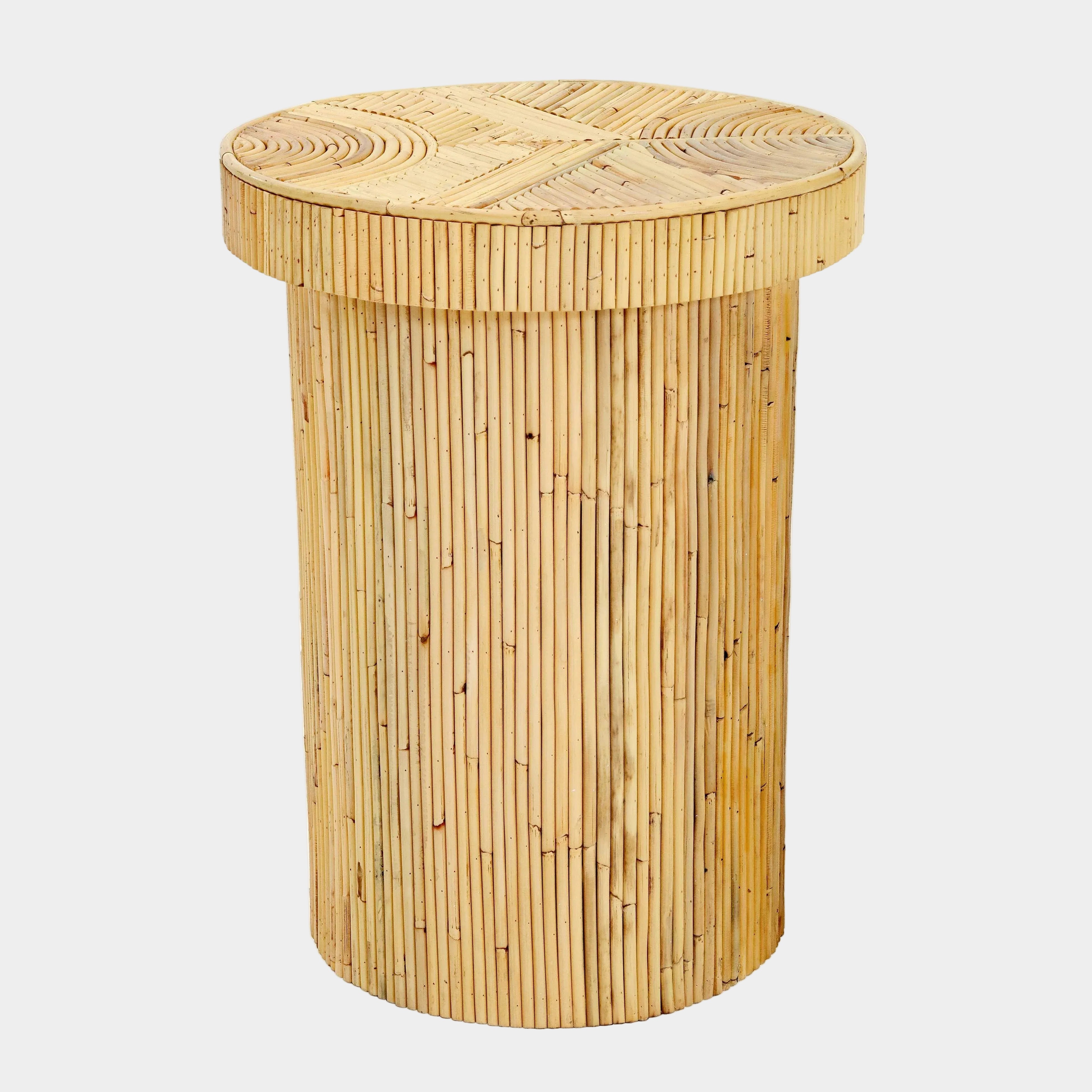 Acadia Rattan Side Table