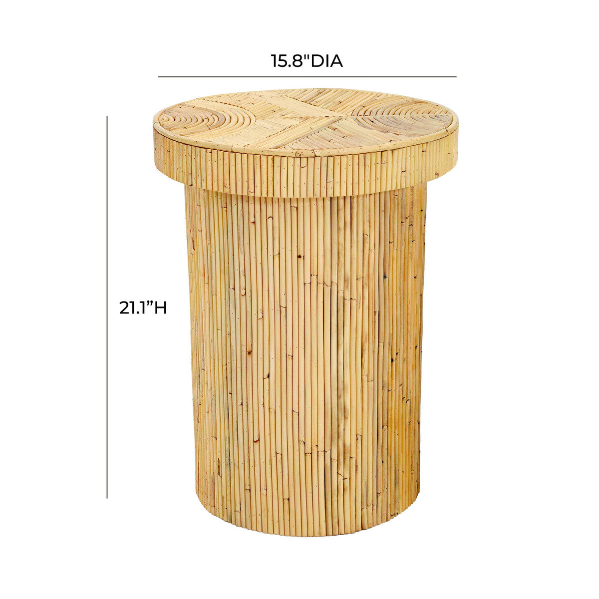 Acadia Rattan Side Table