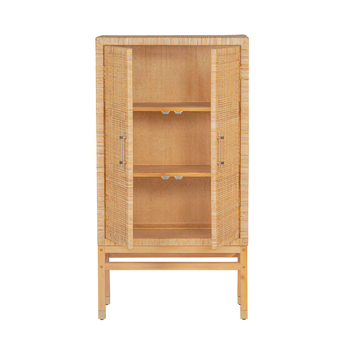 Amara Woven Rattan Cabinet