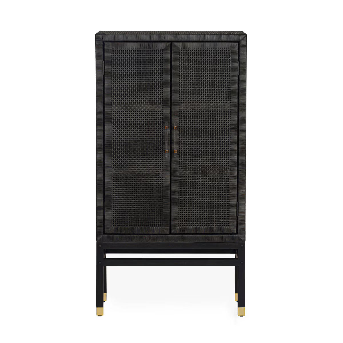 Amara Woven Rattan Cabinet