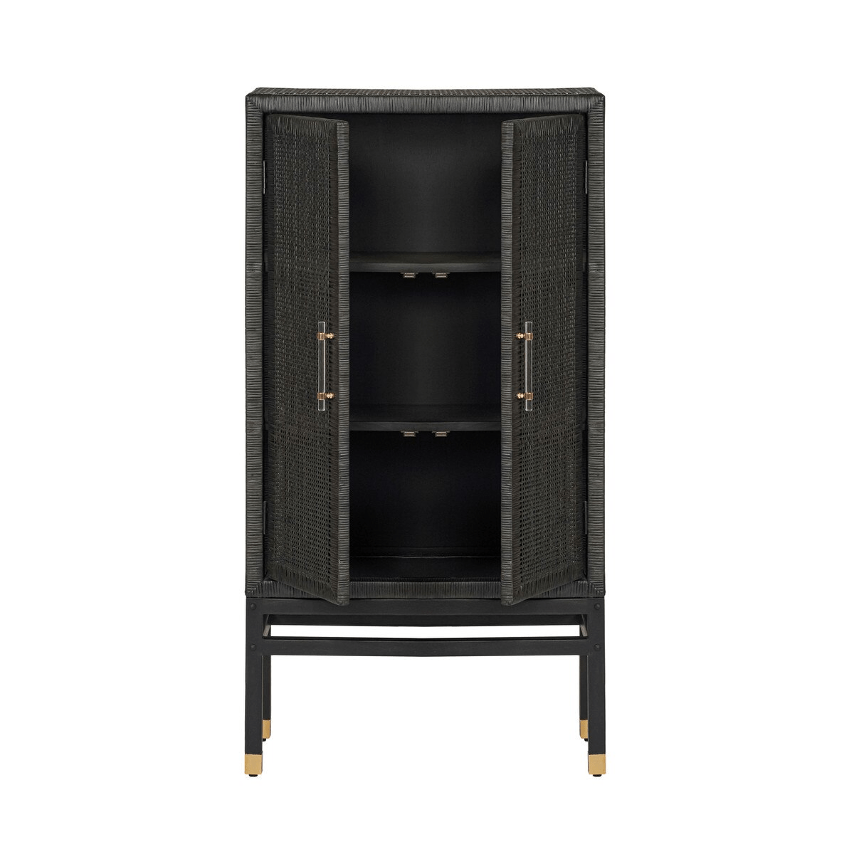 Amara Woven Rattan Cabinet