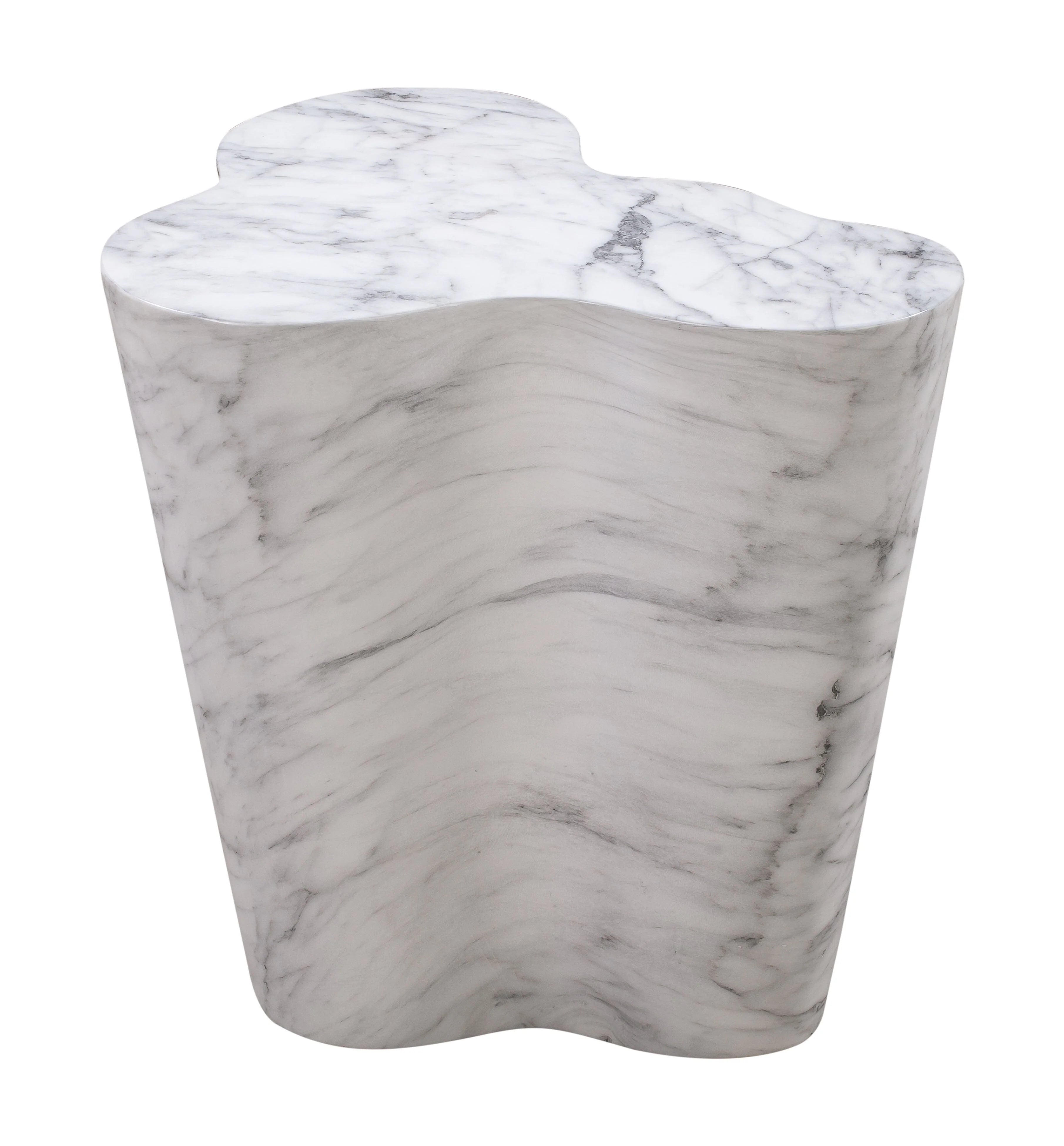 Slab Concrete Indoor/Outdoor Side Table (18"-22")