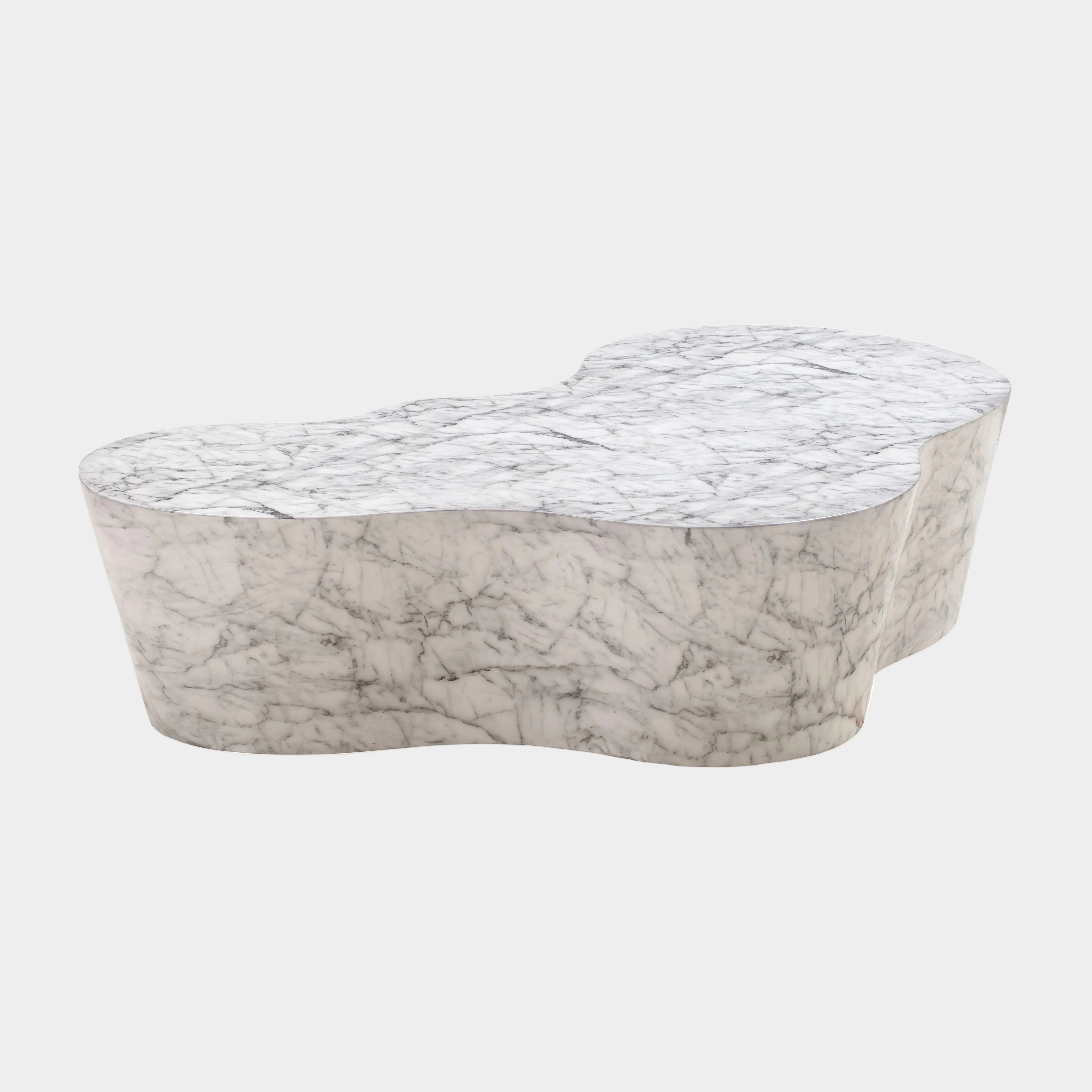 Slab 59" Concrete Indoor/Outdoor Coffee Table