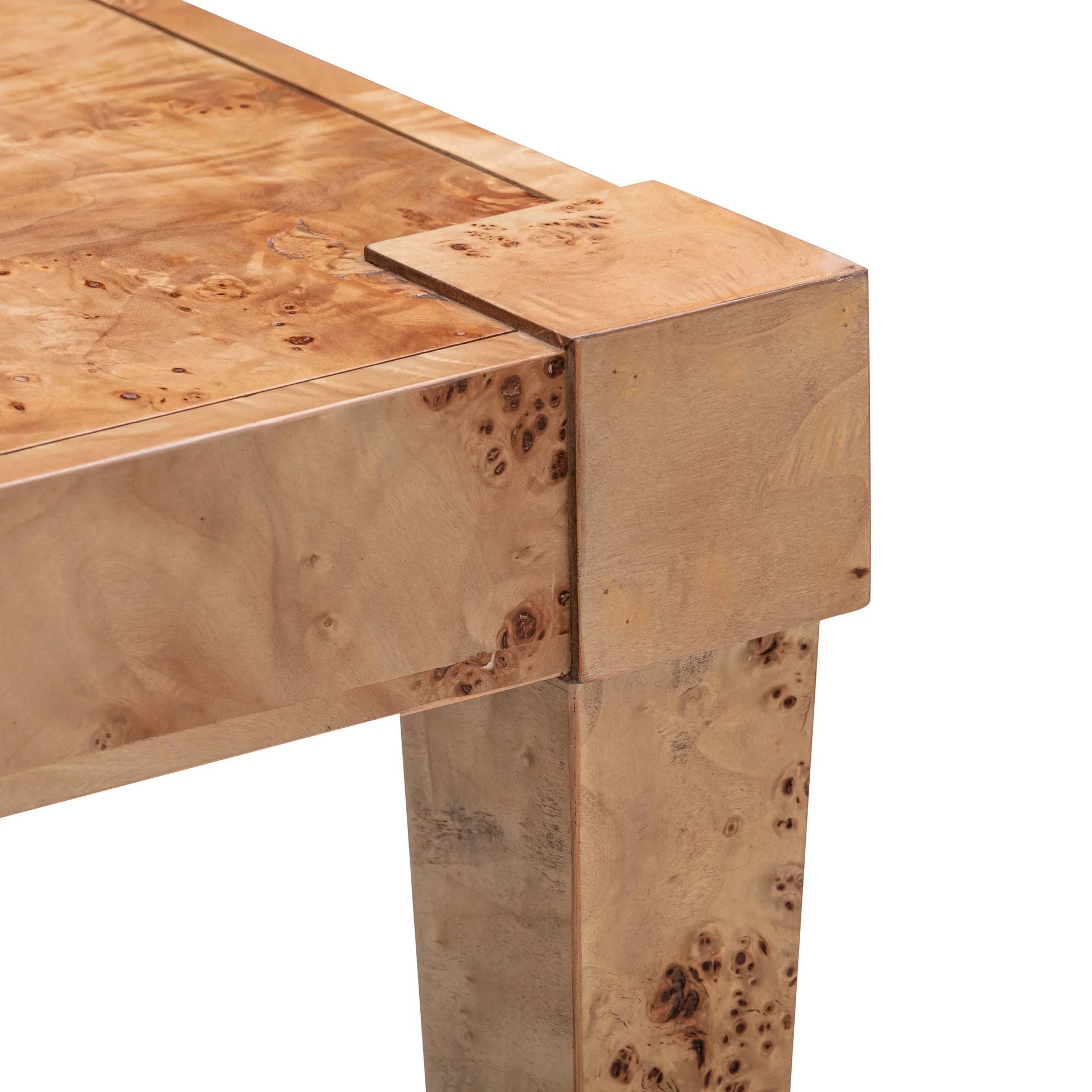 BRANDYSS BURL END TABLE