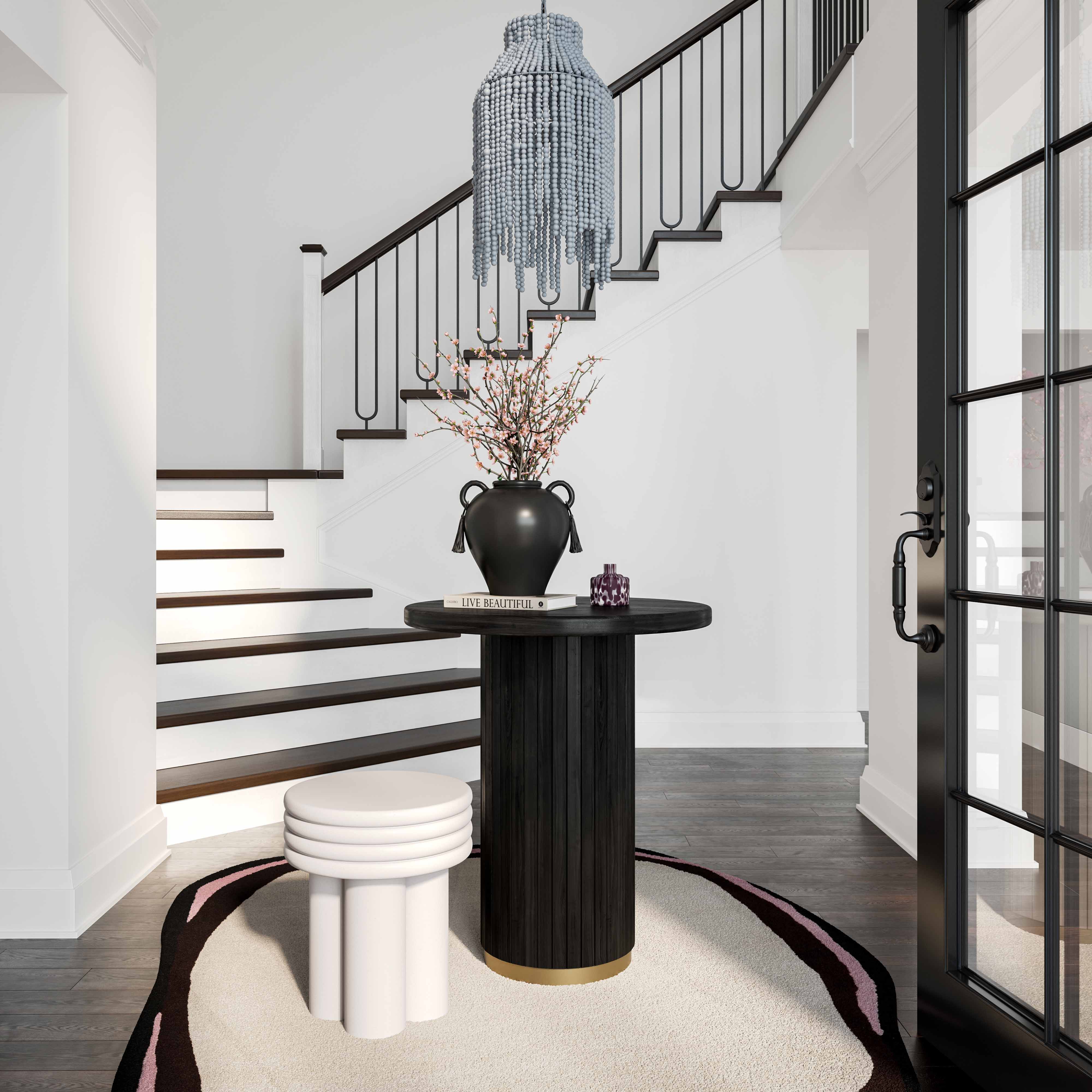 Chelsea Oak Wood Entry Table