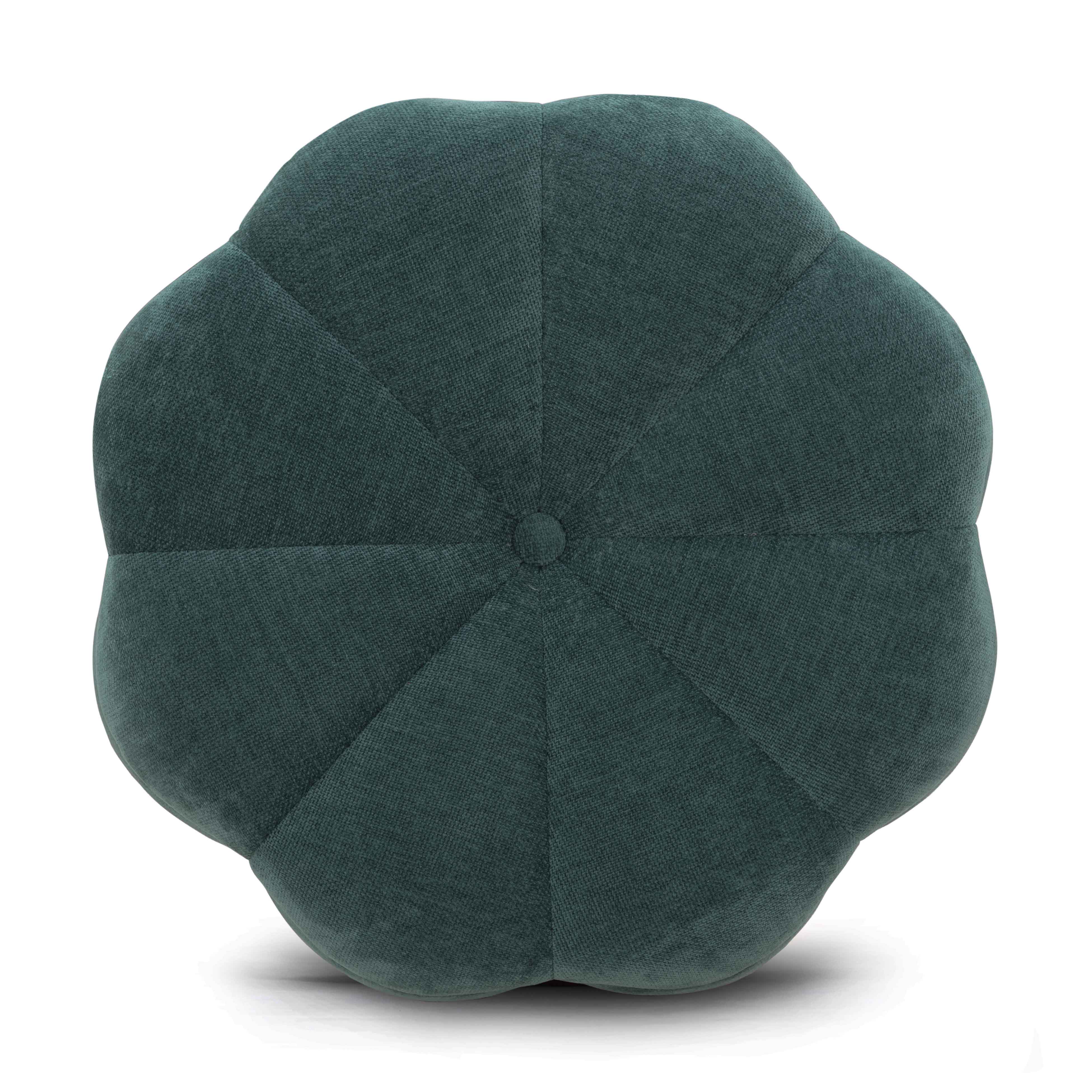 Fleur Textured Performance Velvet Storage Ottoman