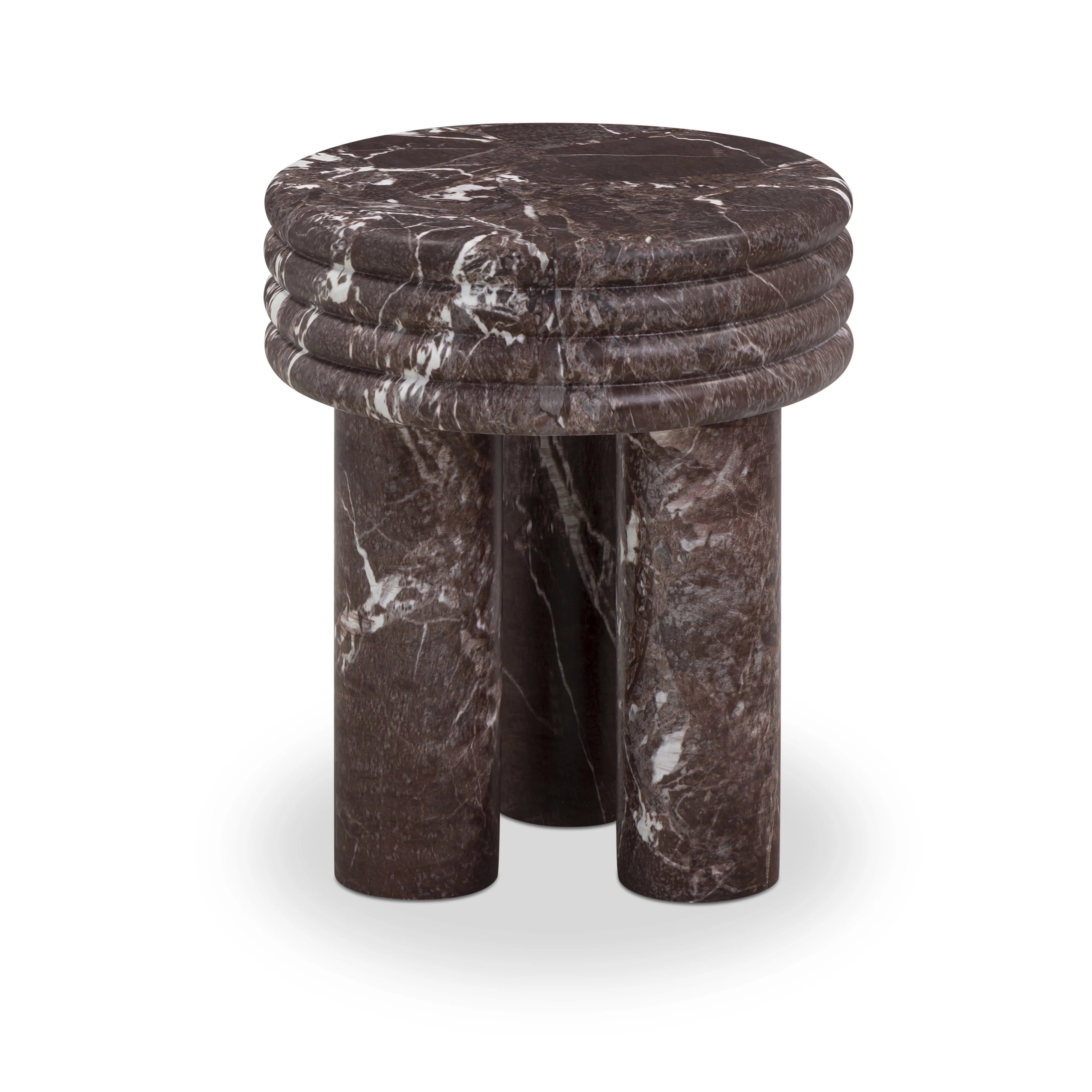 Delta Concrete Indoor/Outdoor Round Side Table