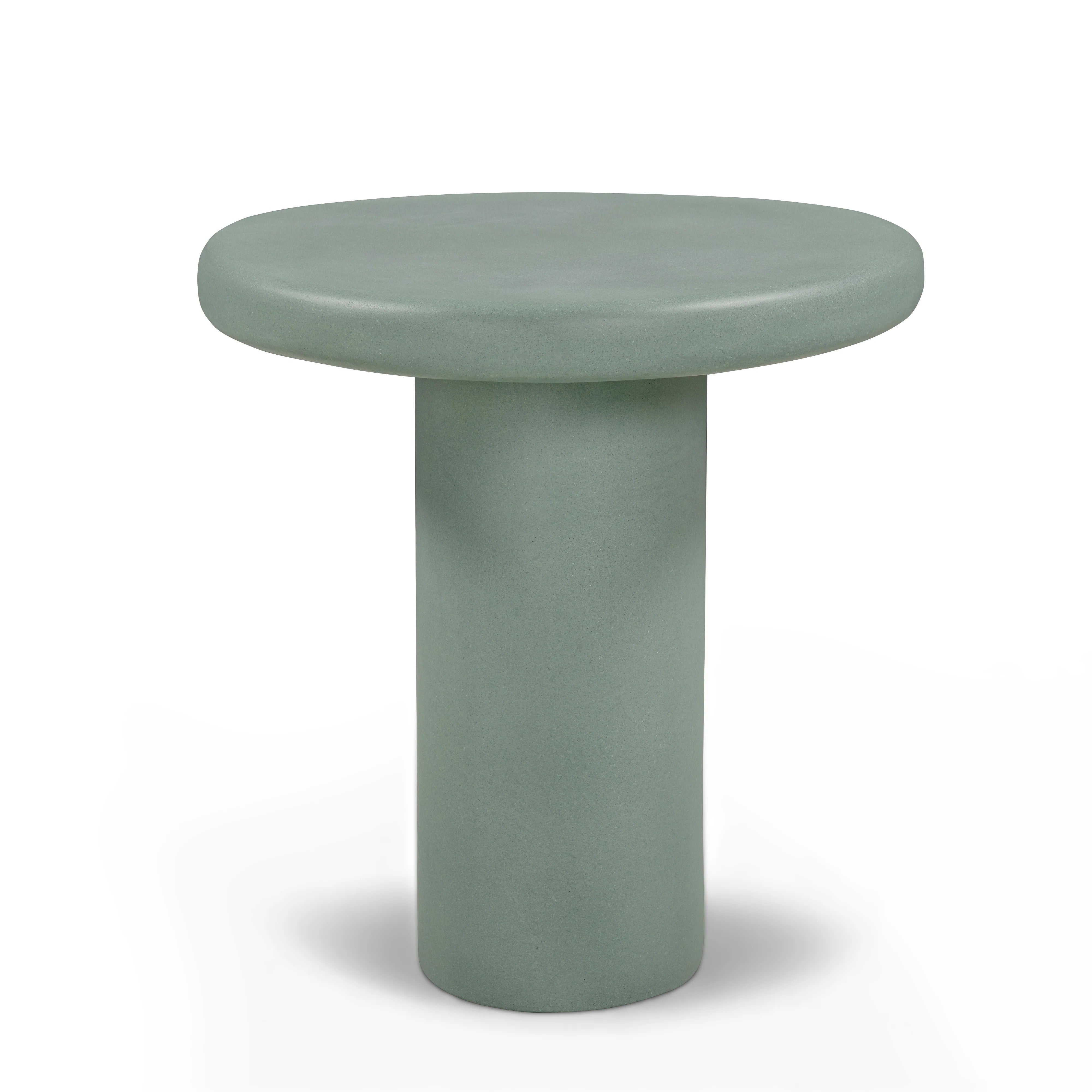 Jade Concrete Indoor/Outdoor Side Table