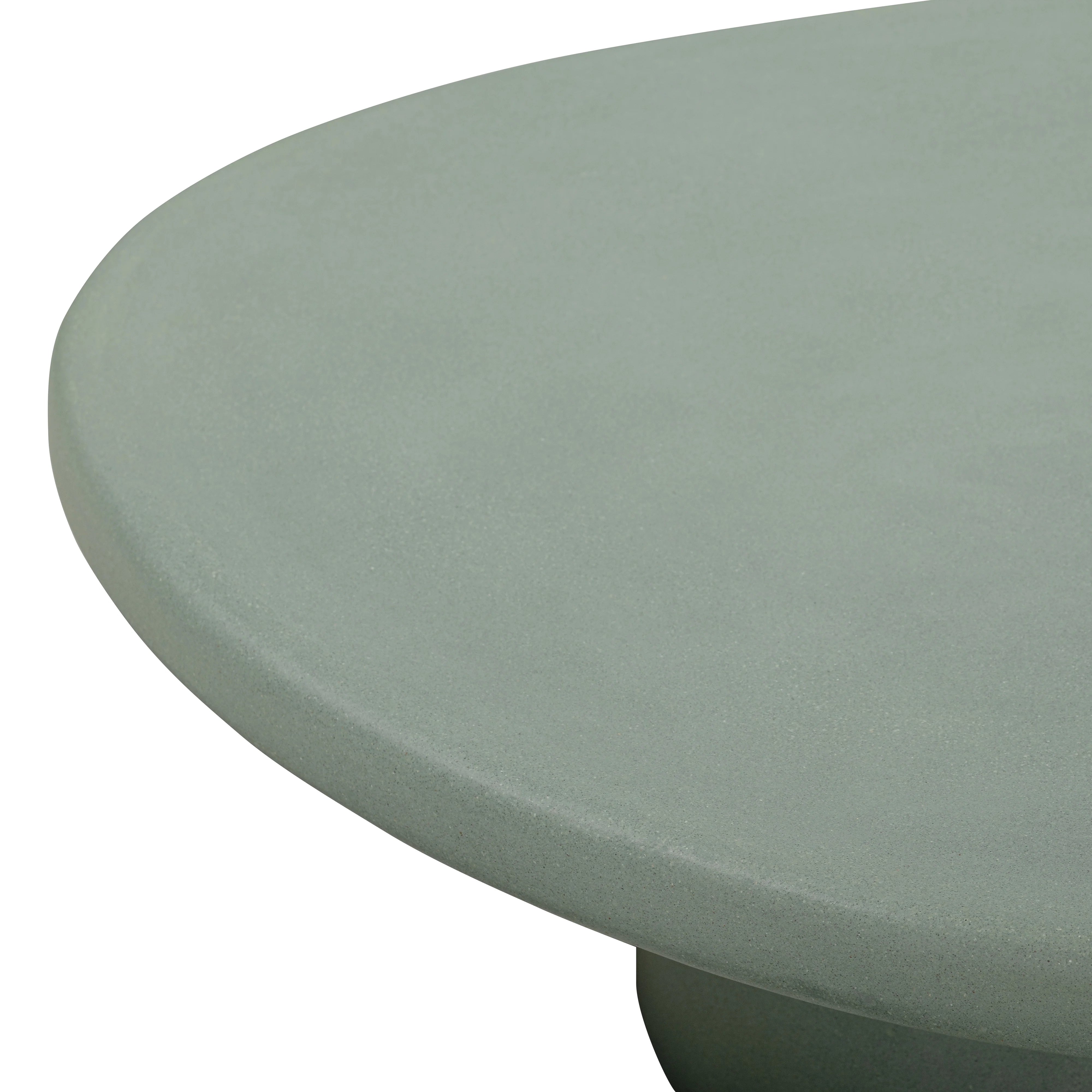 Jade Concrete Indoor/Outdoor Coffee Table (28"-34")