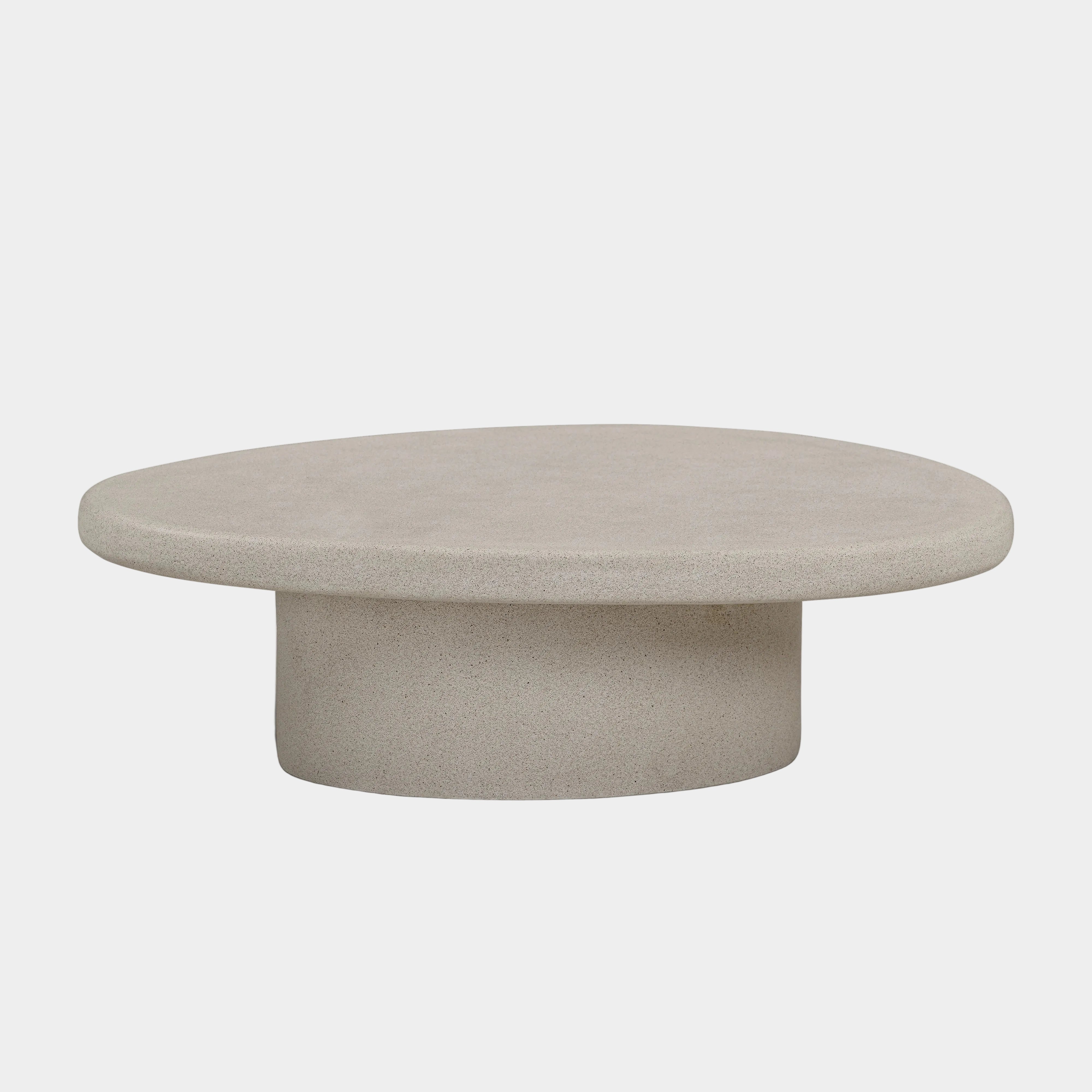 Jade Concrete Indoor/Outdoor Coffee Table (28"-34")