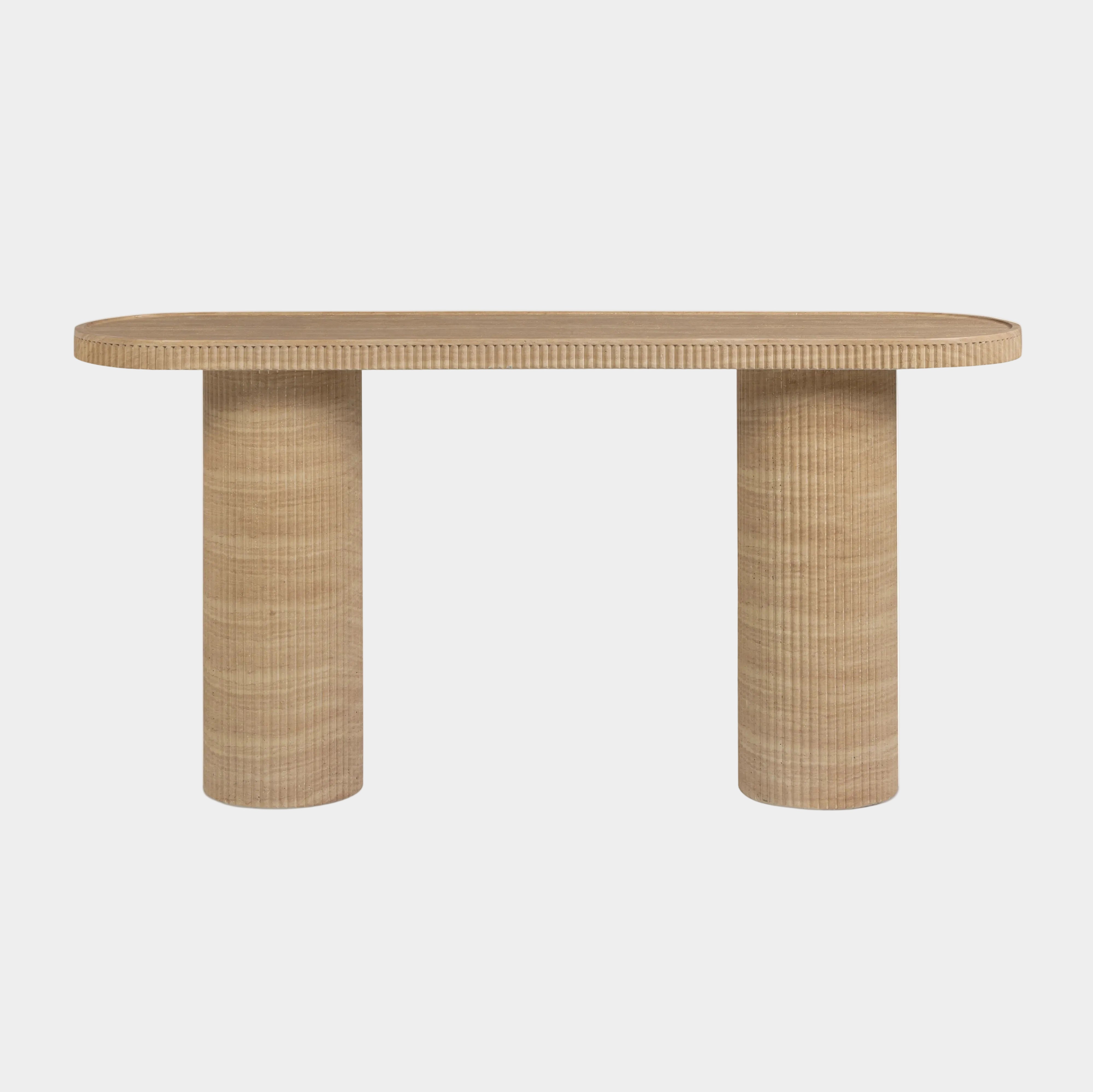 Darcy 59" Concrete Indoor/Outdoor Console Table