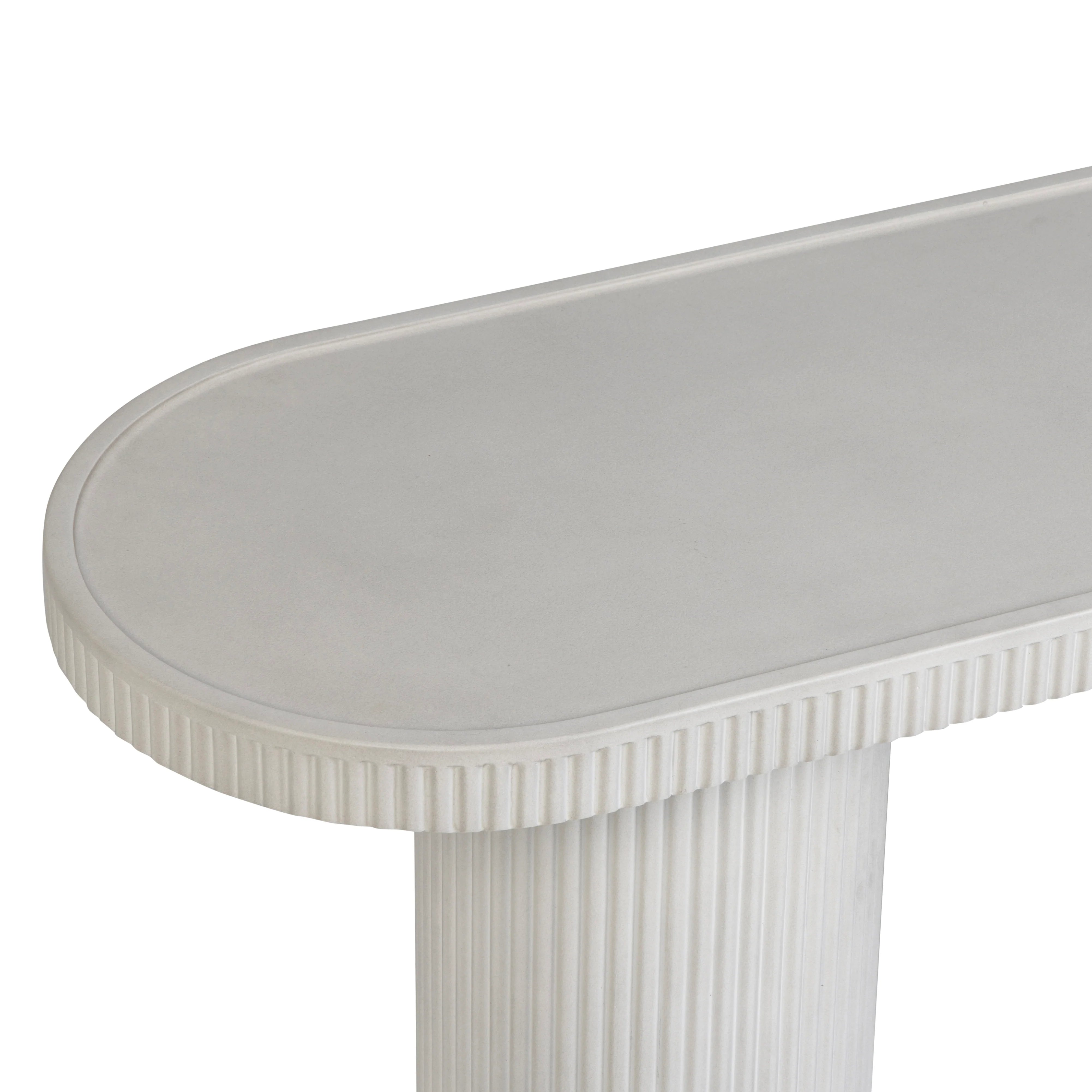 Darcy 59" Concrete Indoor/Outdoor Console Table