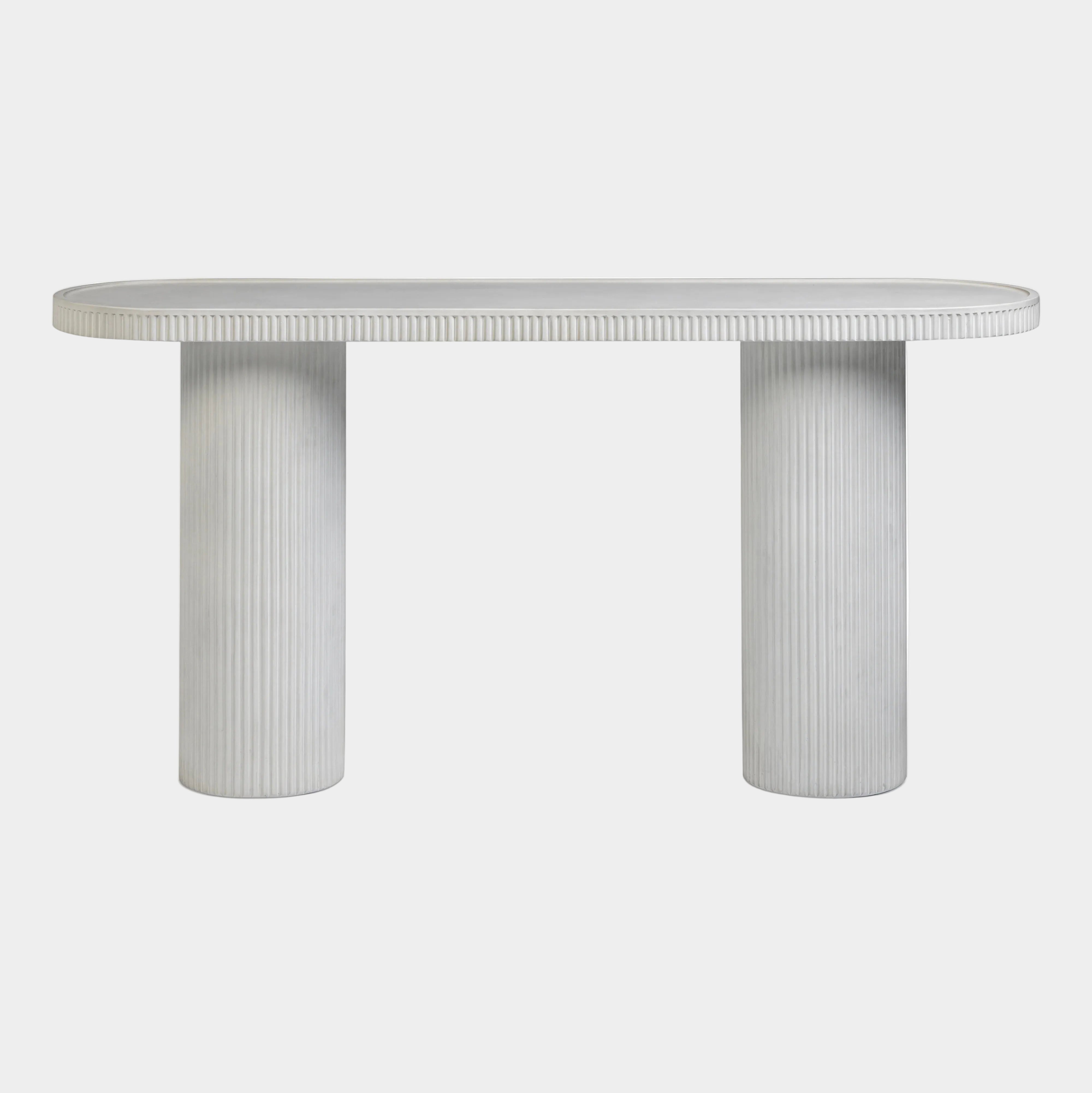 Darcy 59" Concrete Indoor/Outdoor Console Table