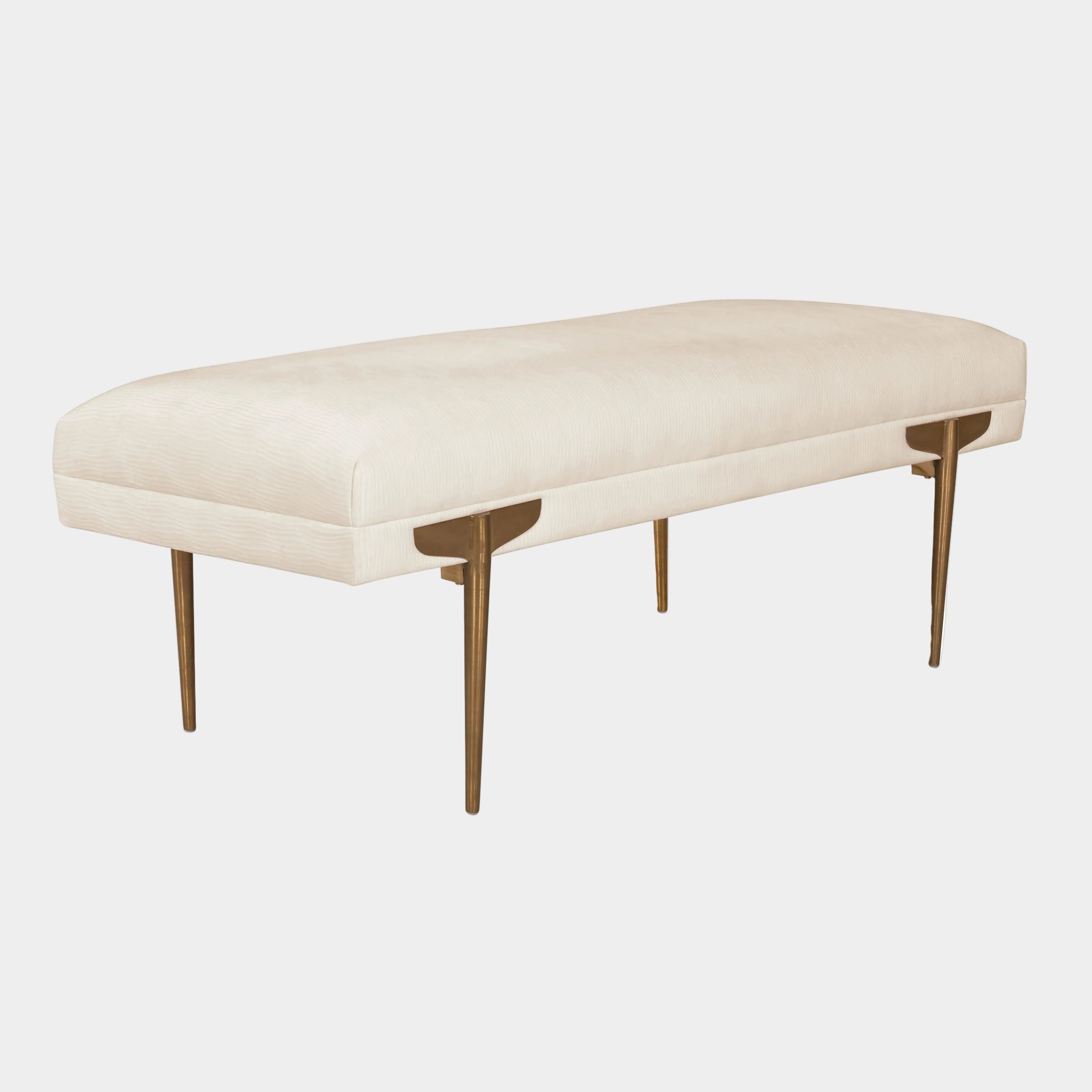 Brno 53.5" Performance Velvet Bench