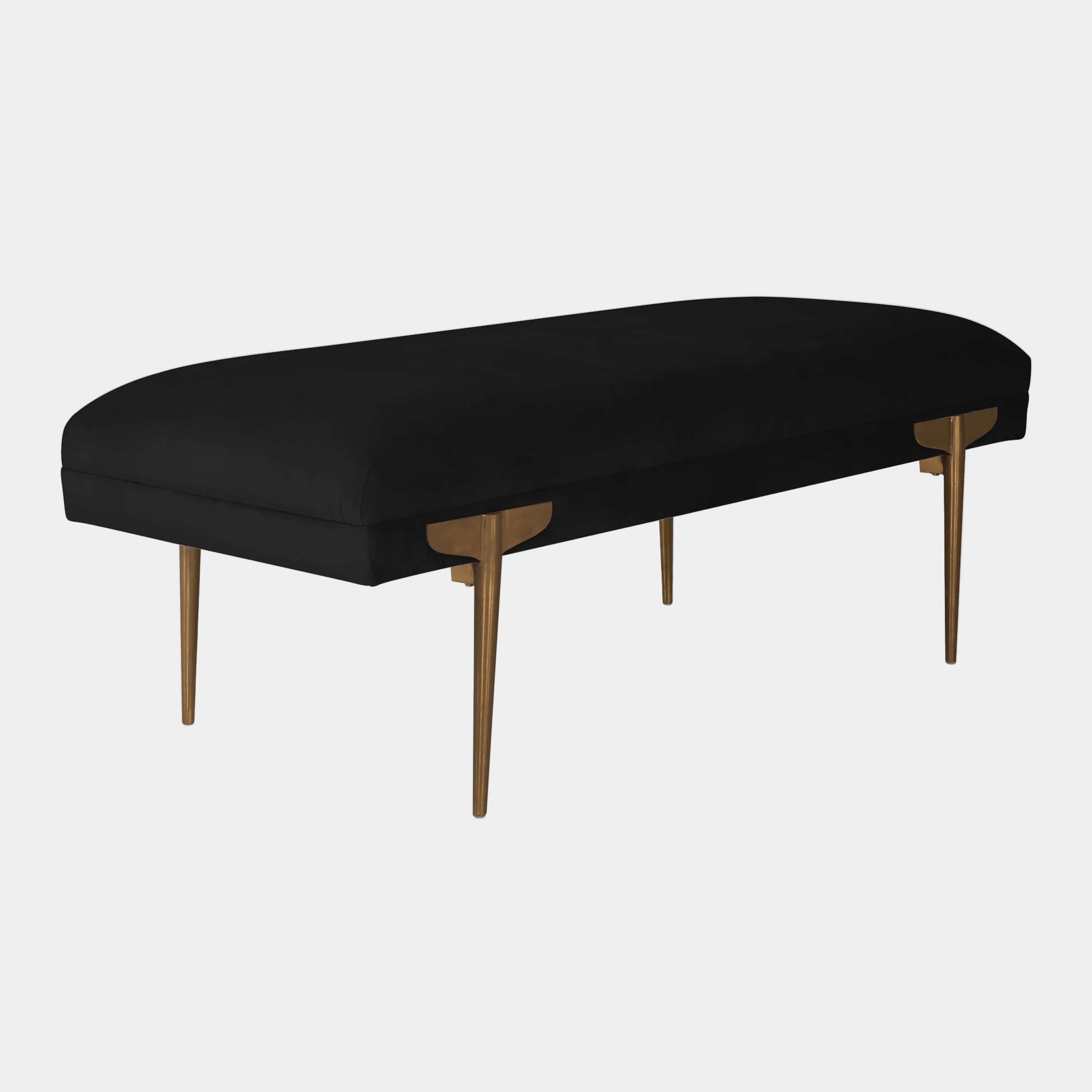 Banc Brno en velours ondulé 