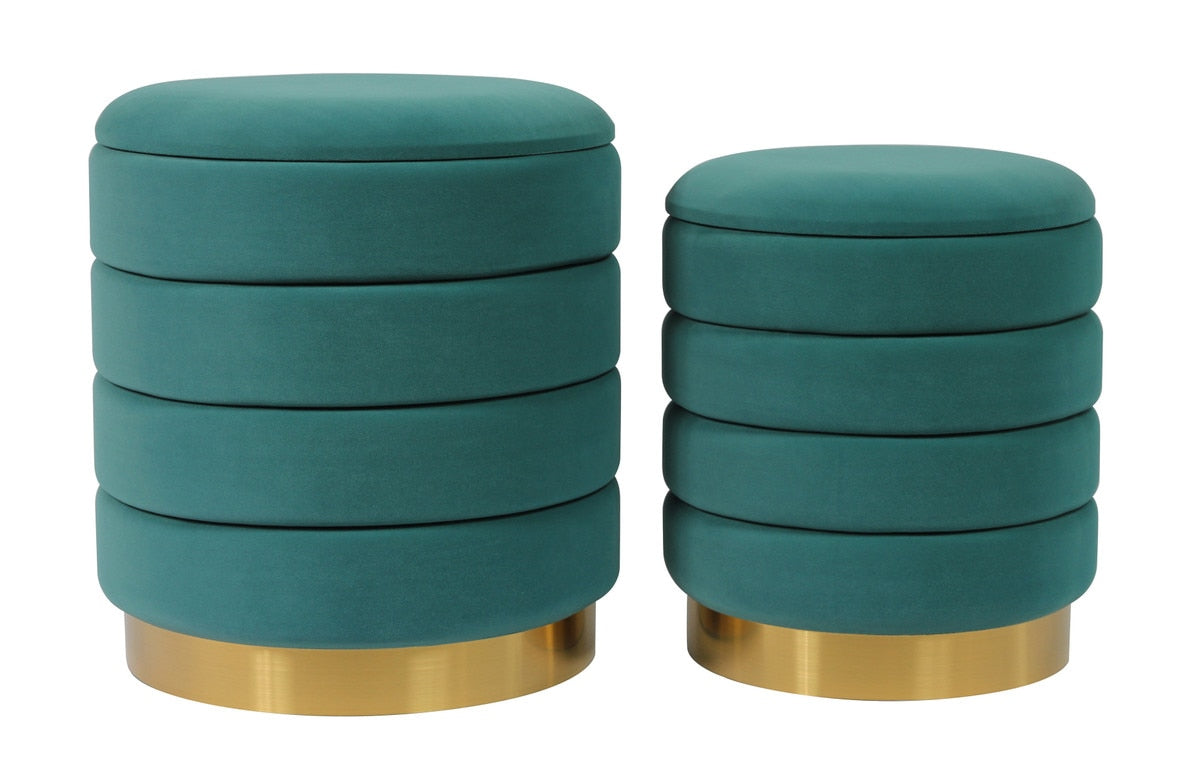 Poufs Saturn - Lot de 2