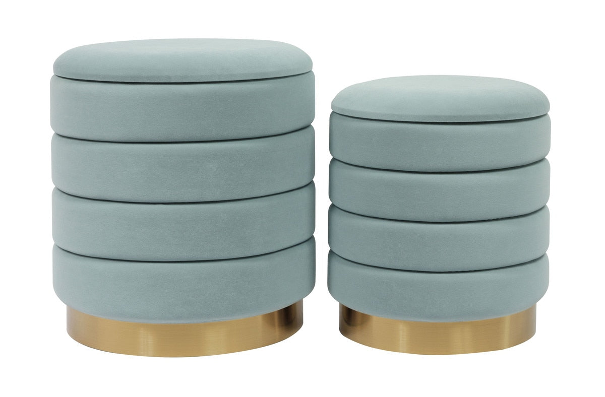 Poufs Saturn - Lot de 2