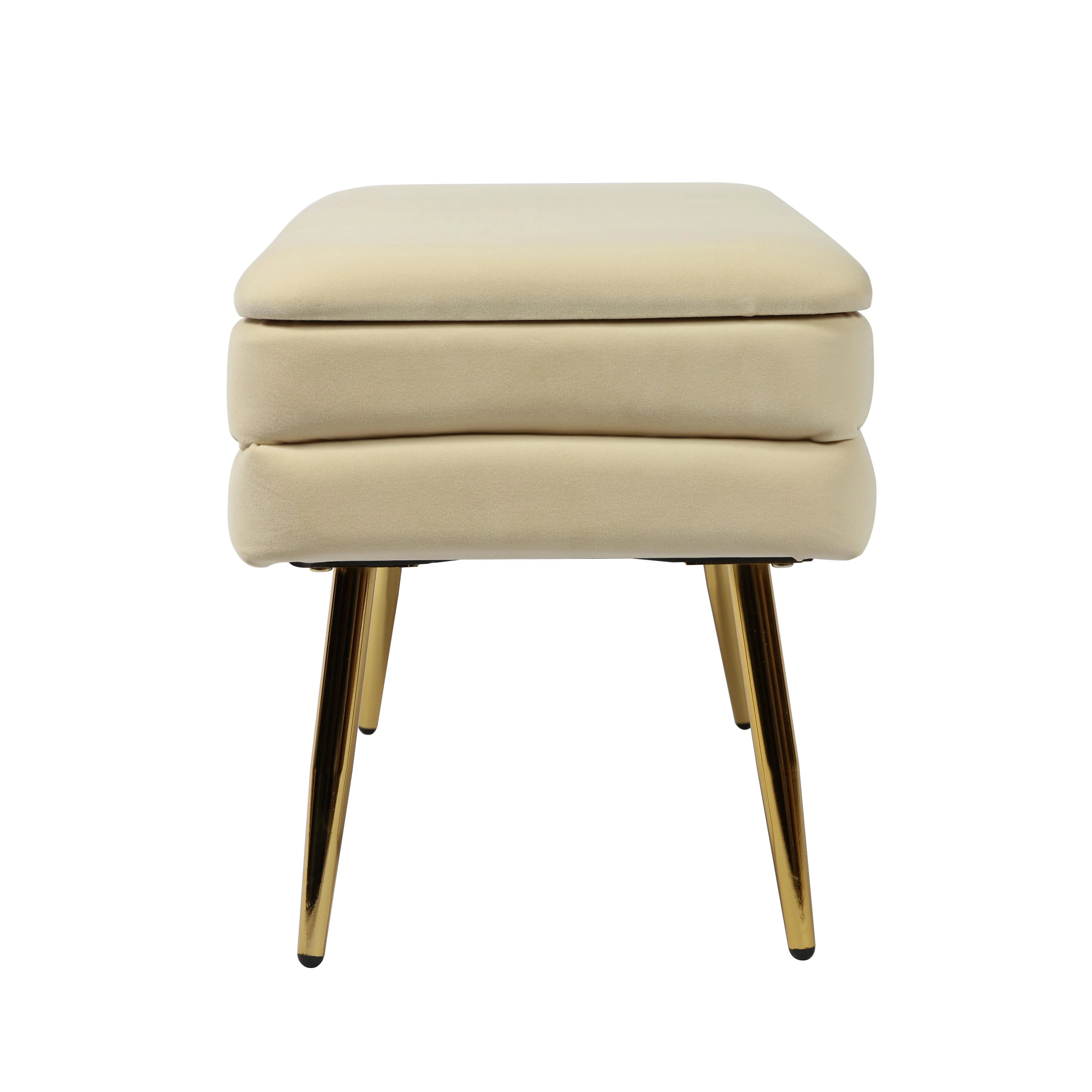 Ziva 31" Velvet Storage Bench