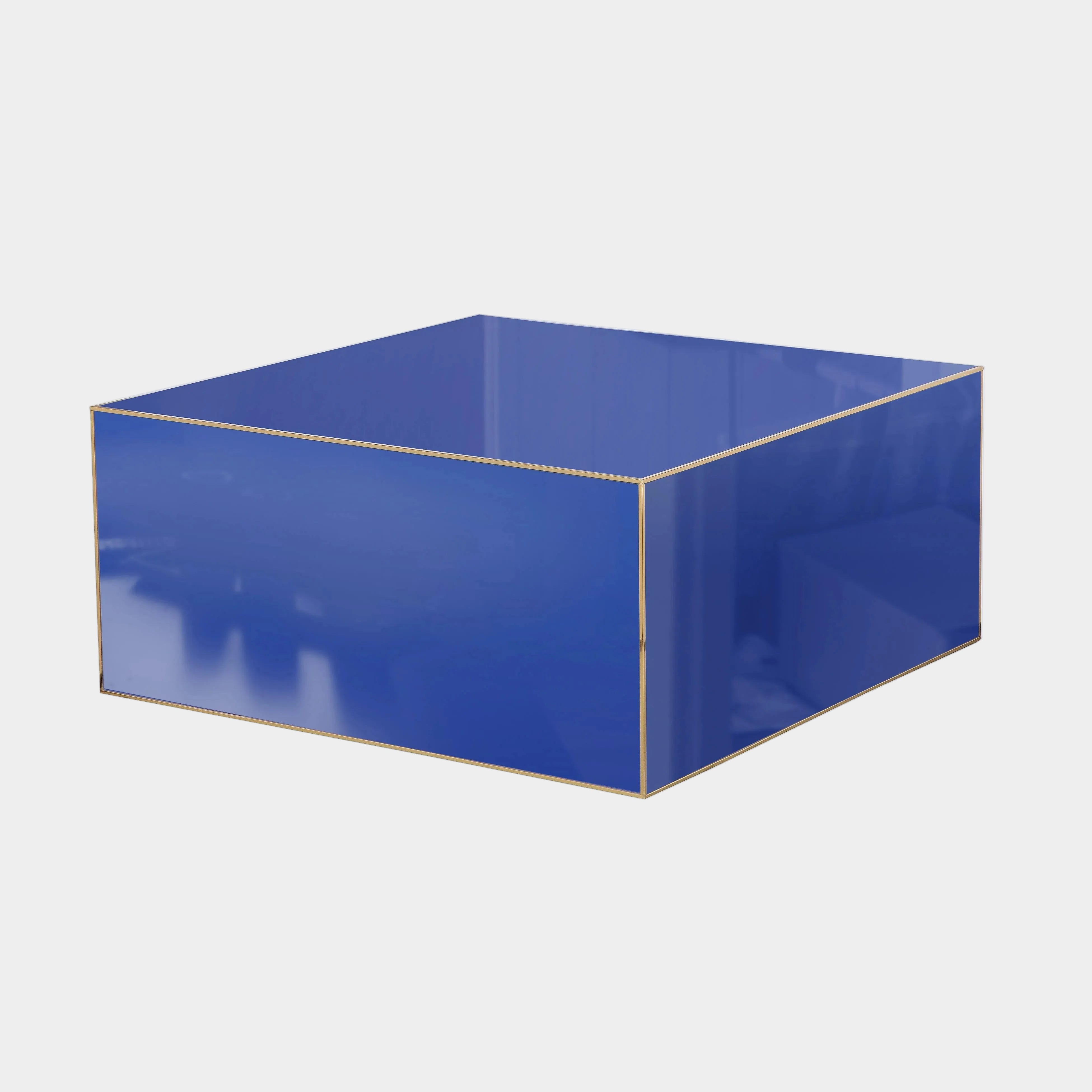 Havana 35" Glass Square Coffee Table