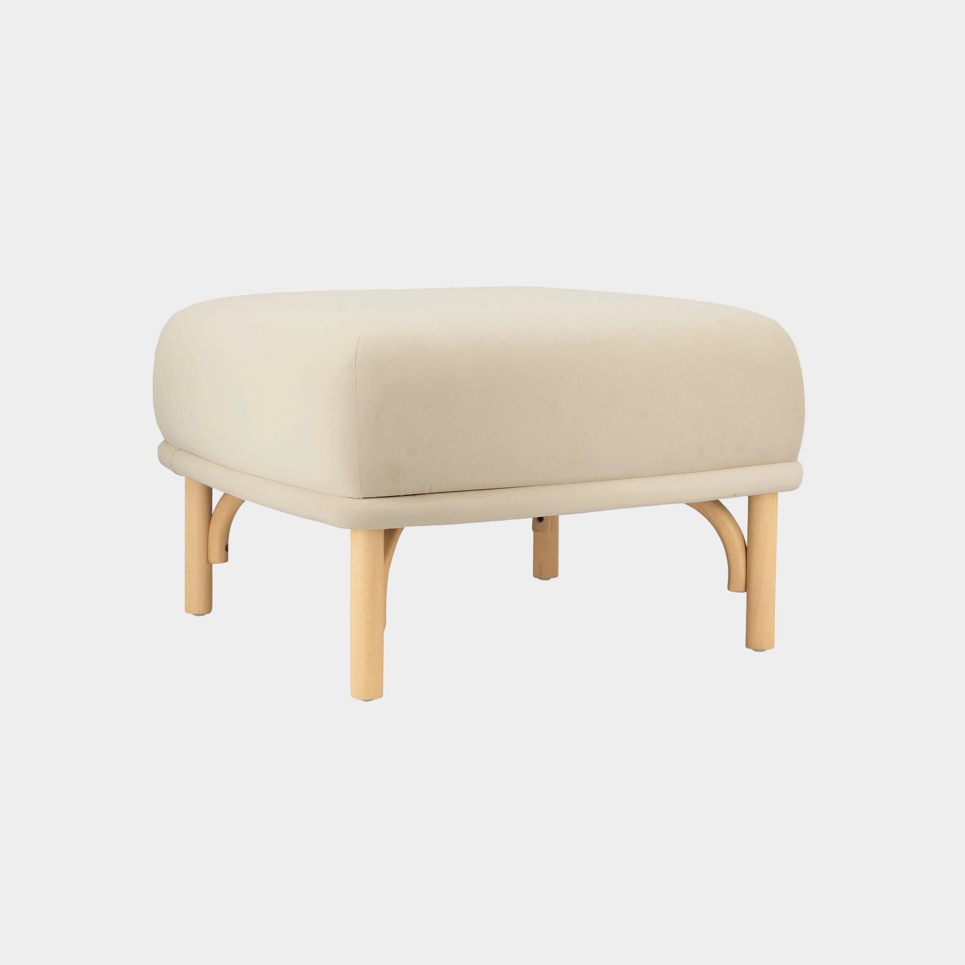 Desiree Performance Velvet Ottoman
