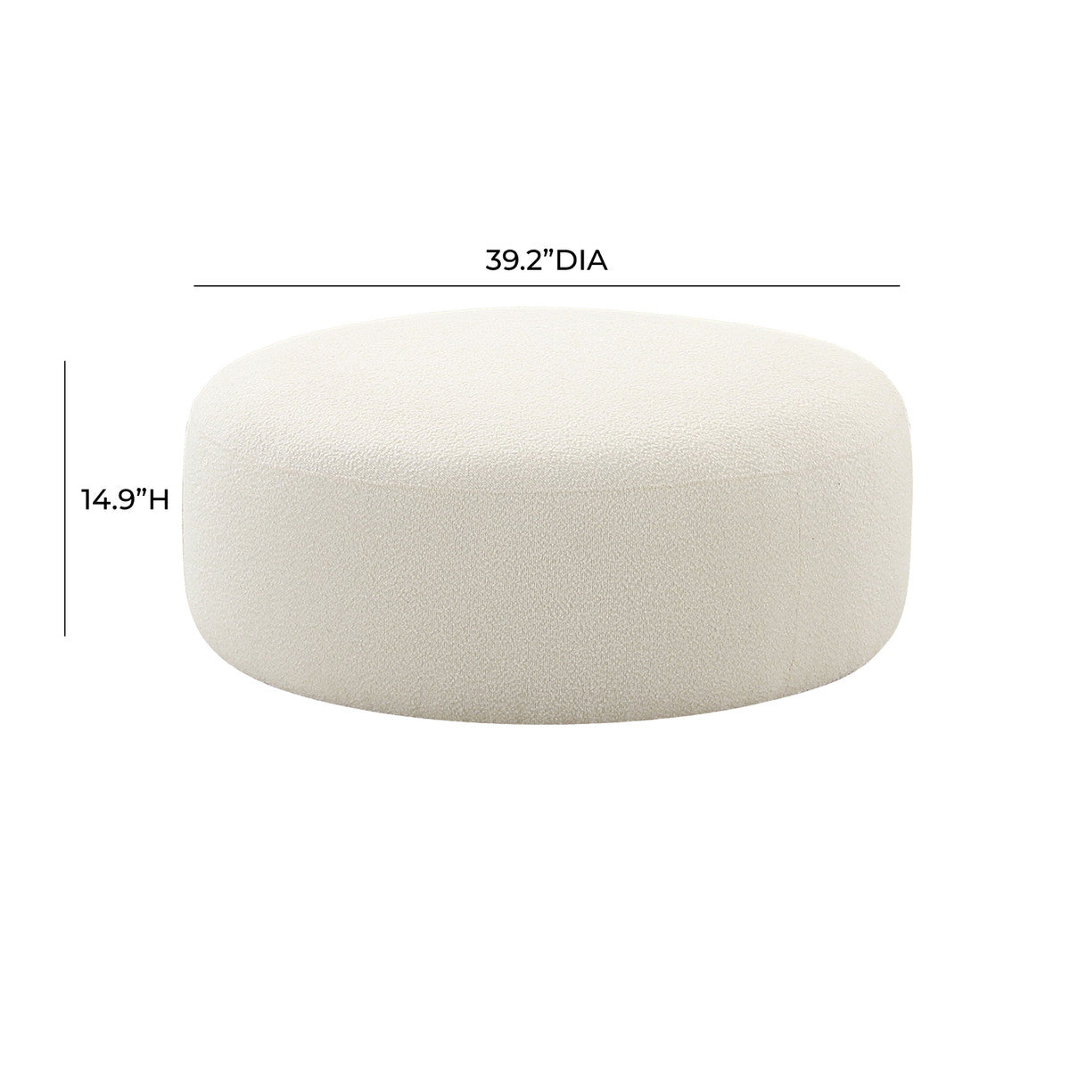 Pouf Broohah Beige 