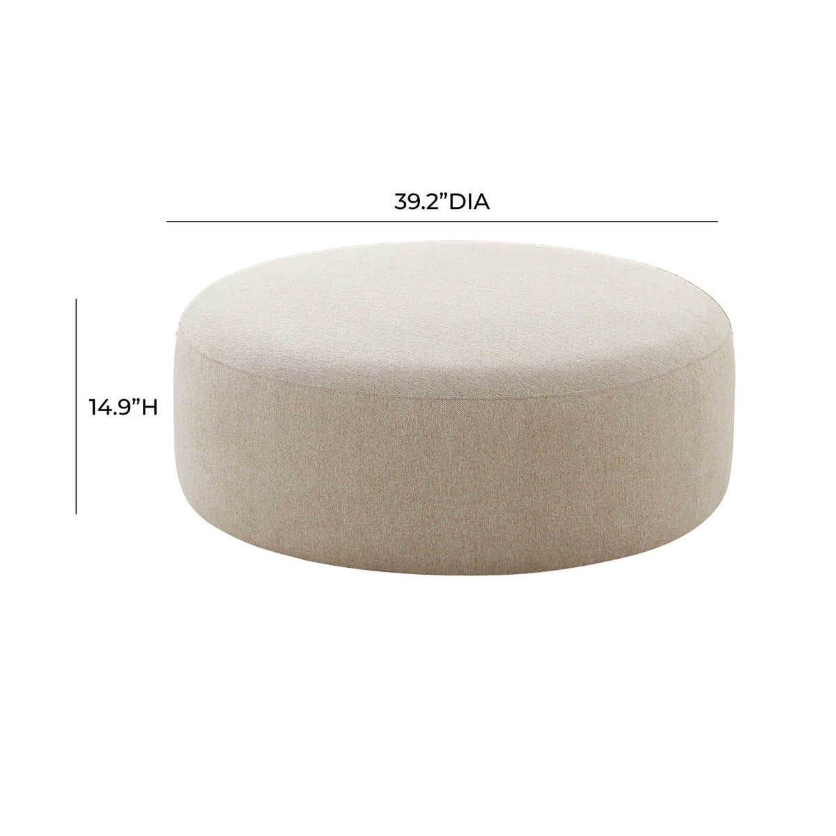 Pouf Broohah Beige 