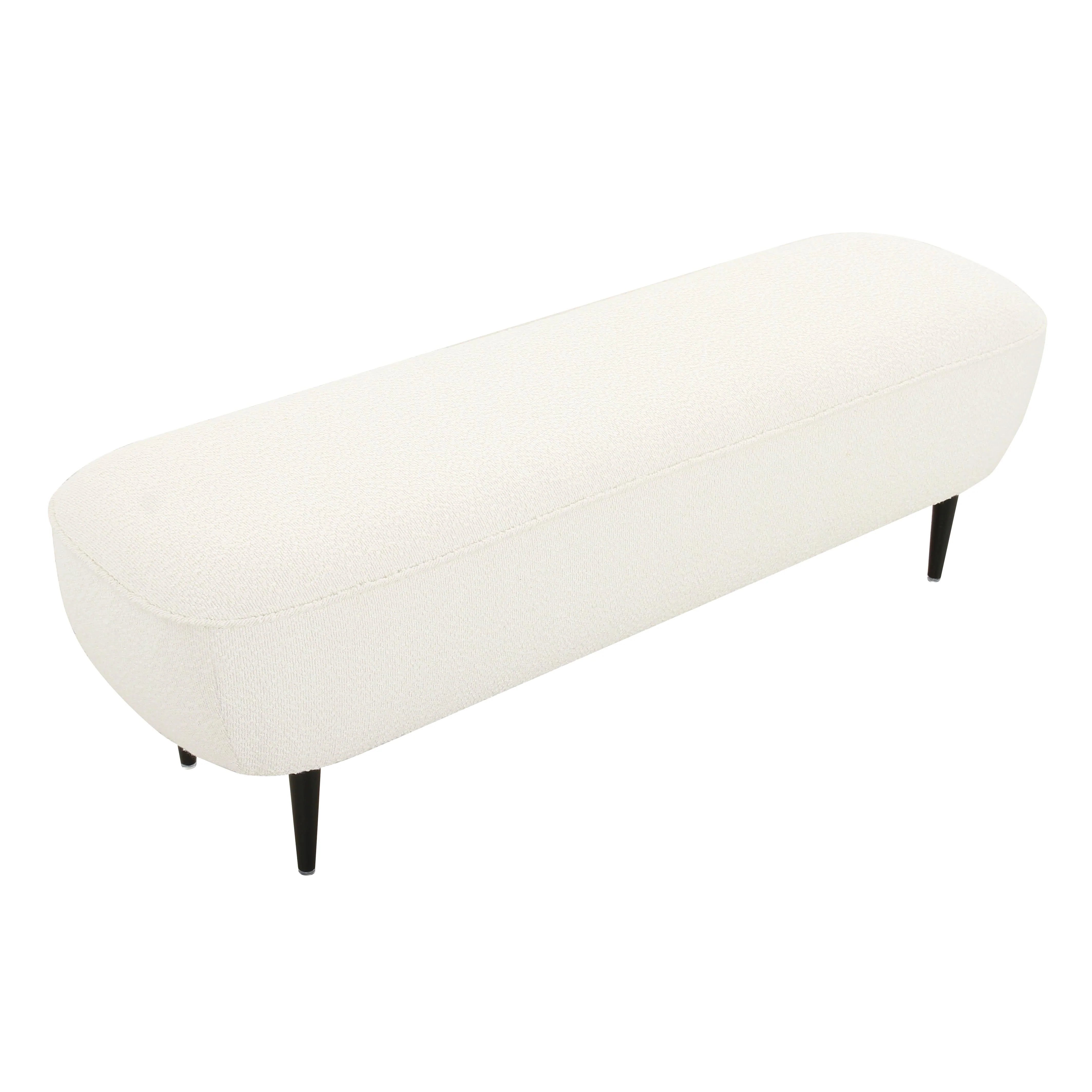 Banc Denise Cream Boucle