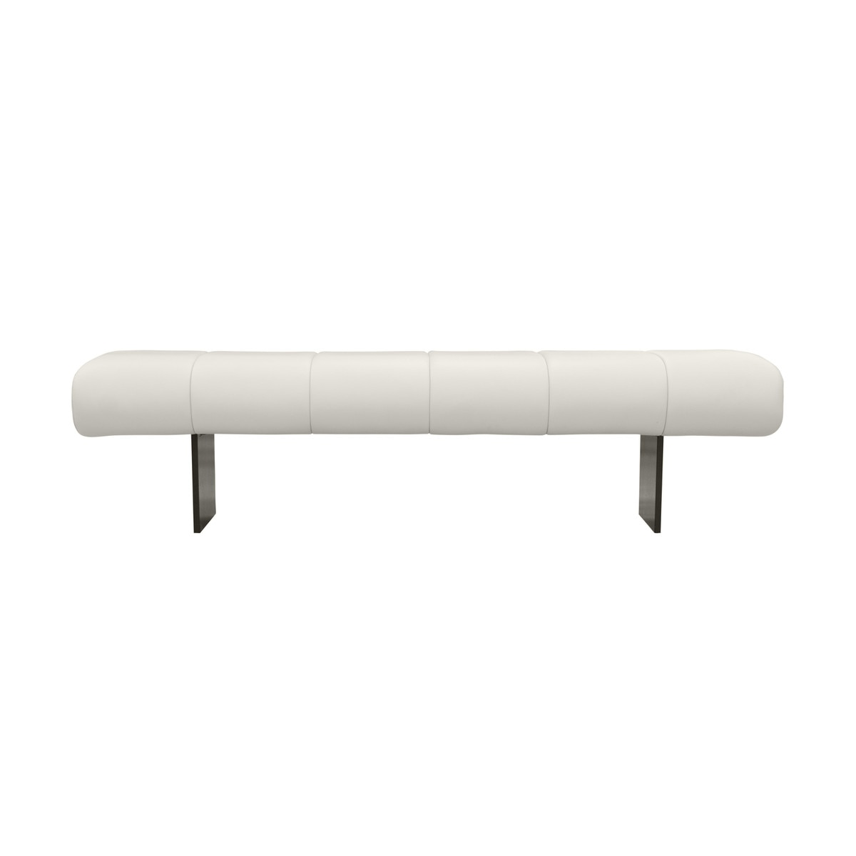 Karol Cream Performance Vegan Leather Bench