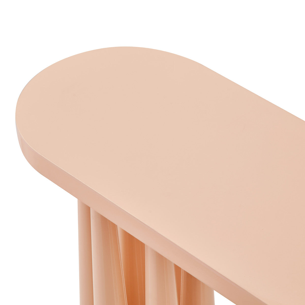 Table console brillante Titan Peach Rose 