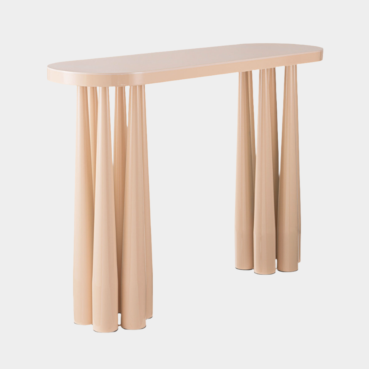 Table console brillante Titan Peach Rose 