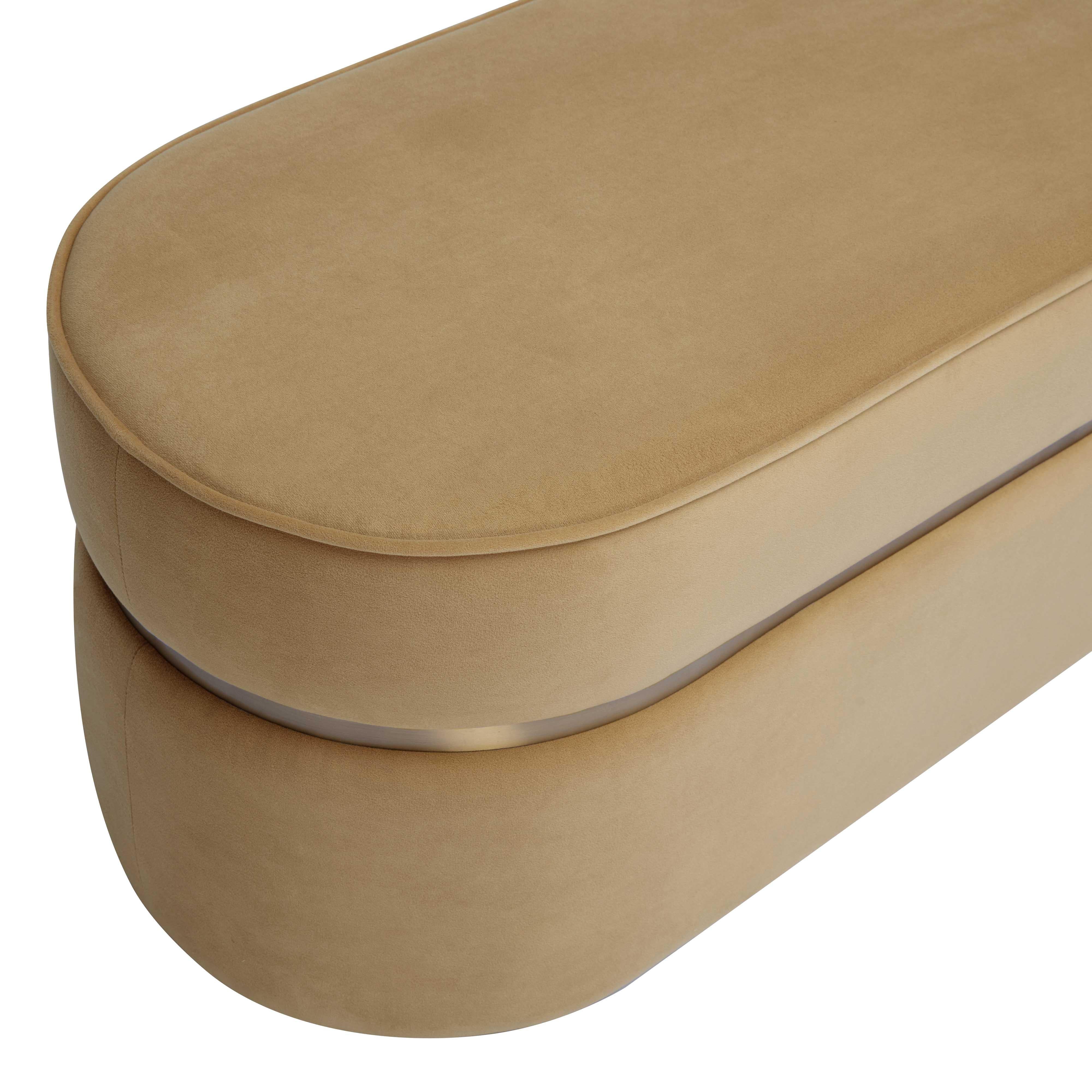 Pomp 52" Performance Velvet Bench