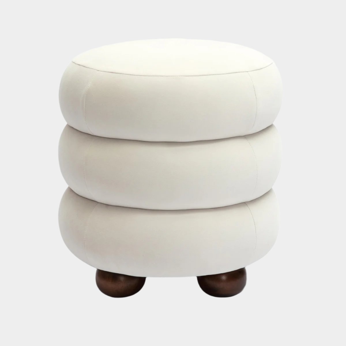 Stefanie Velvet Ottoman