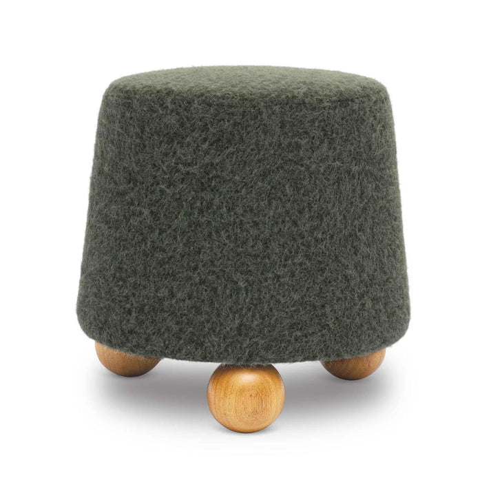 Jaine Loose Mohair Stool
