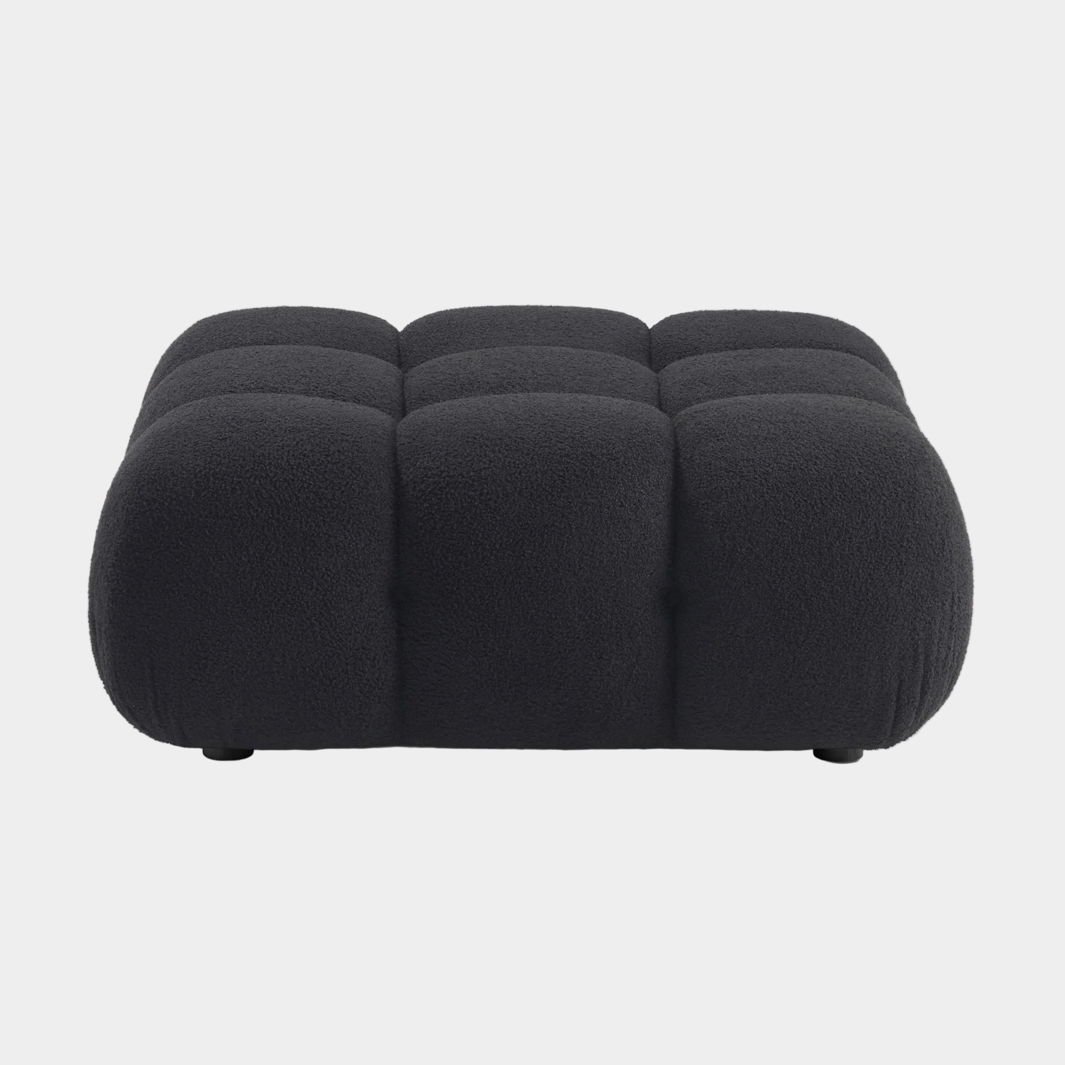 Calliope Performance Vegan Shearling Modular Ottoman