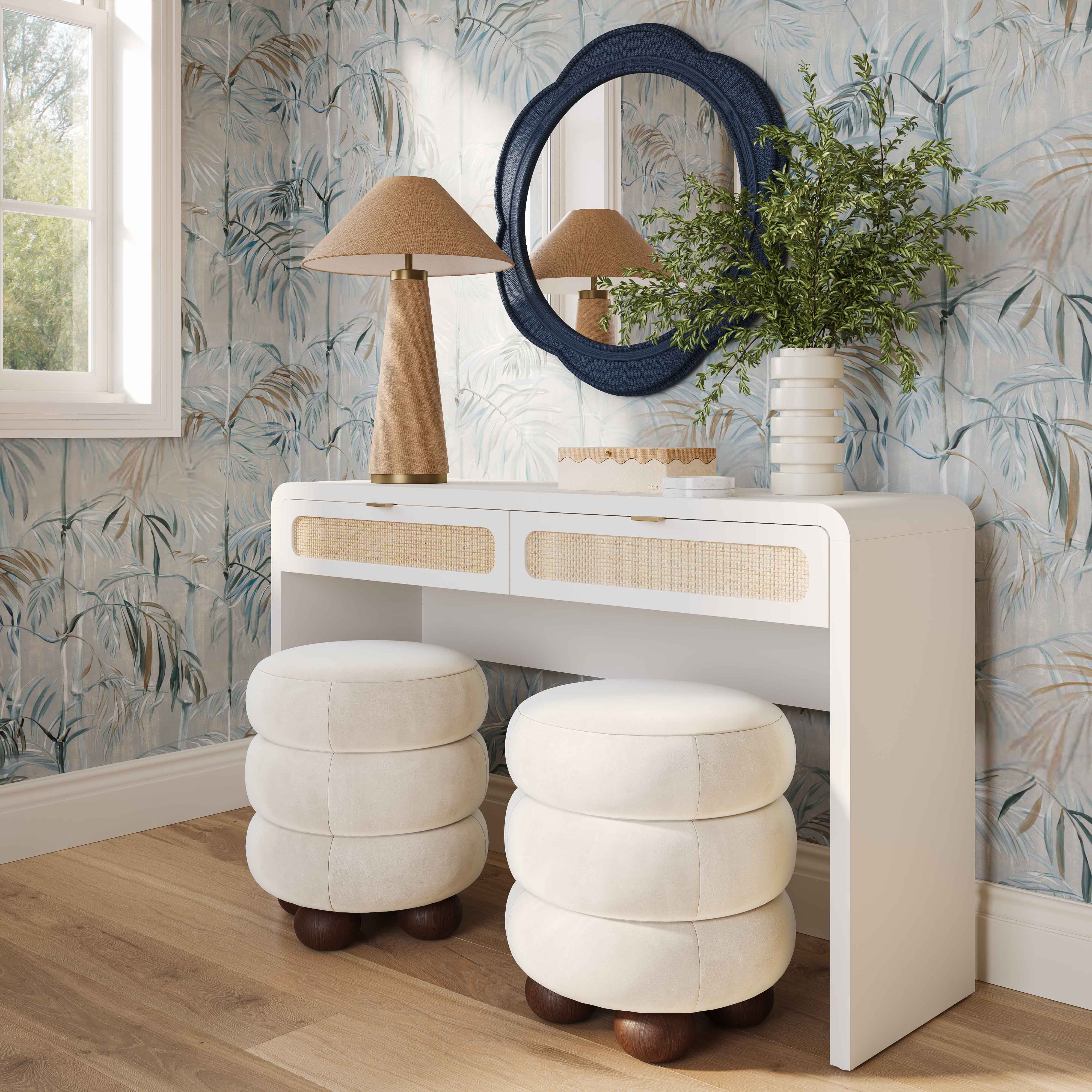 Zeva 26.6" Round Wall Mirror