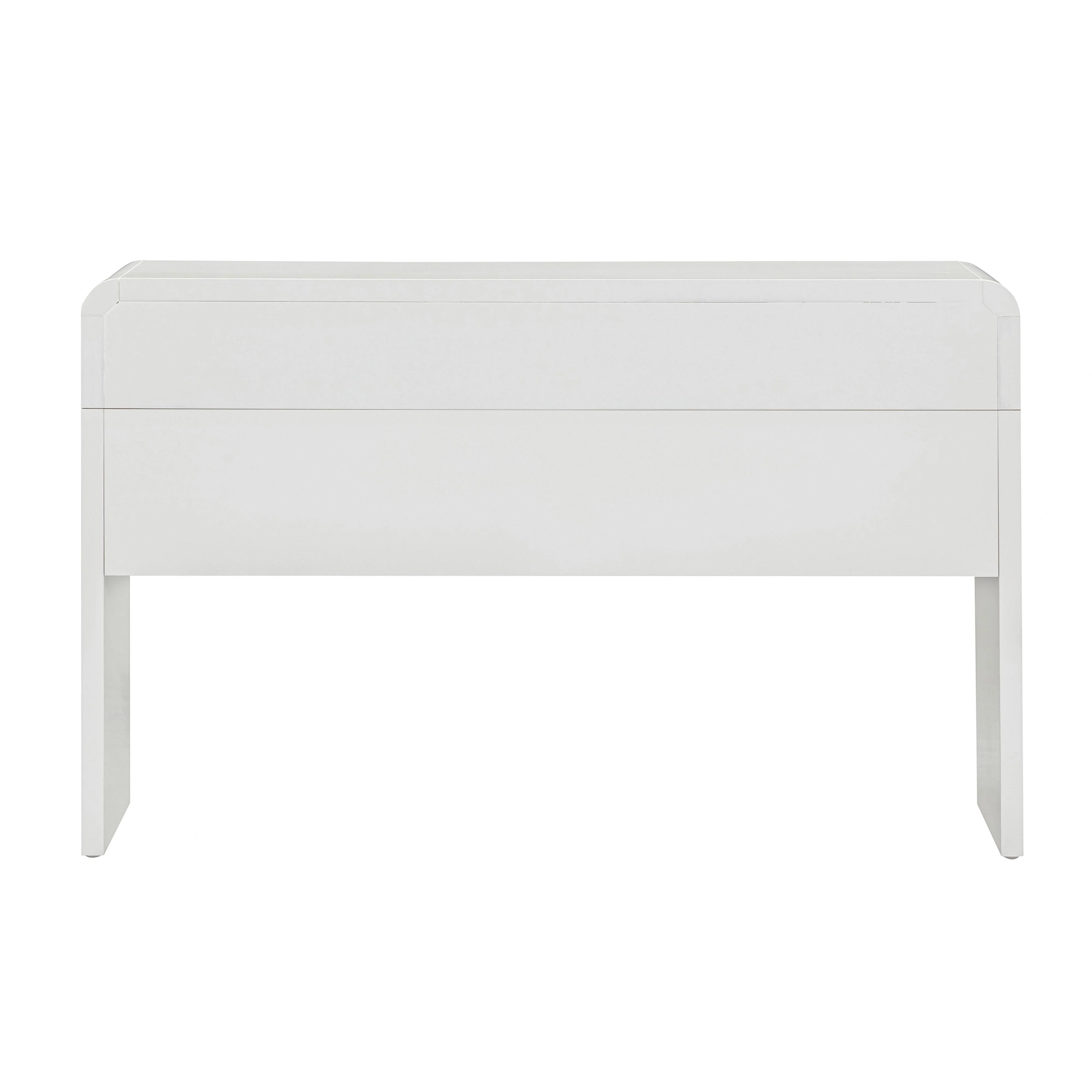 Patty 48" Rattan 2-Drawer Console Desk