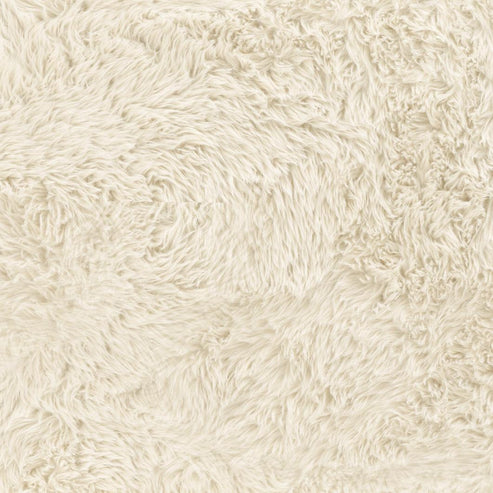 Ollie 56.5" Contract-Grade Straight Vegan Shearling Large Bench