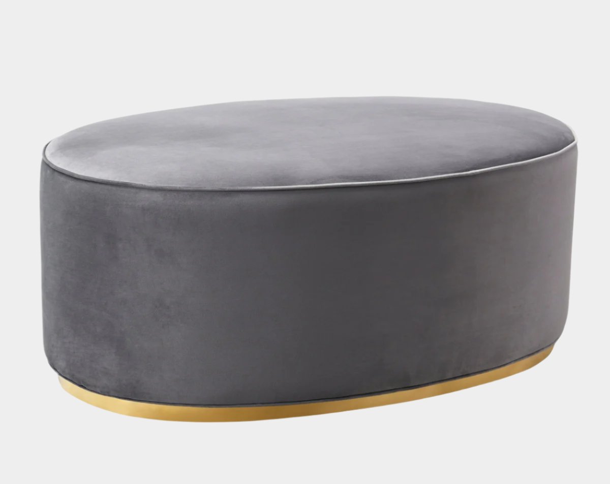 Pouf Scarlett Gris