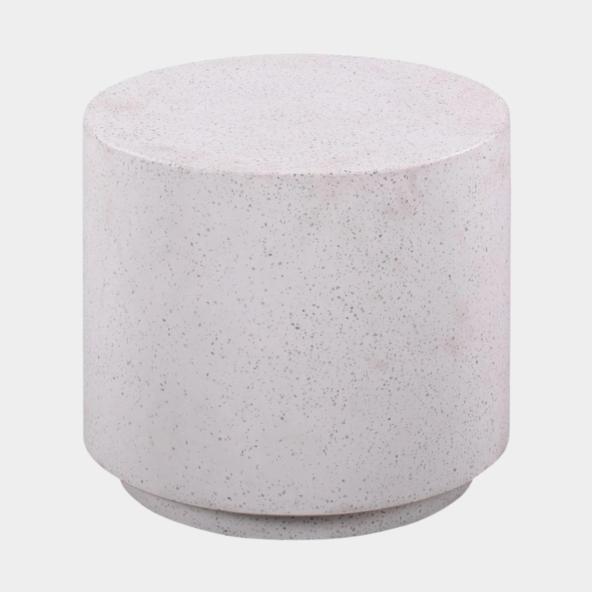 Terrazzo Light Speckled Side Table