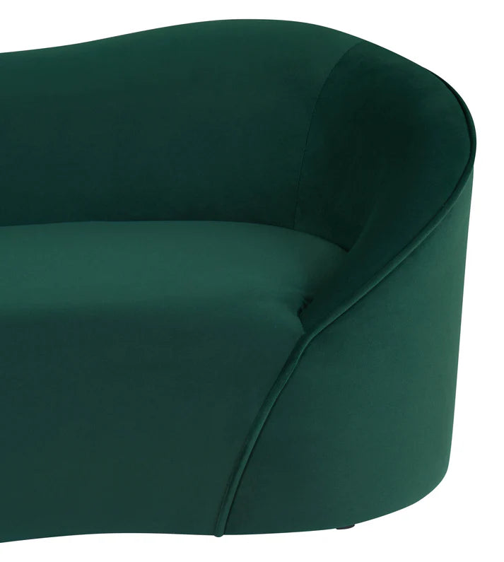 Poodle Forest Green Pet Bed